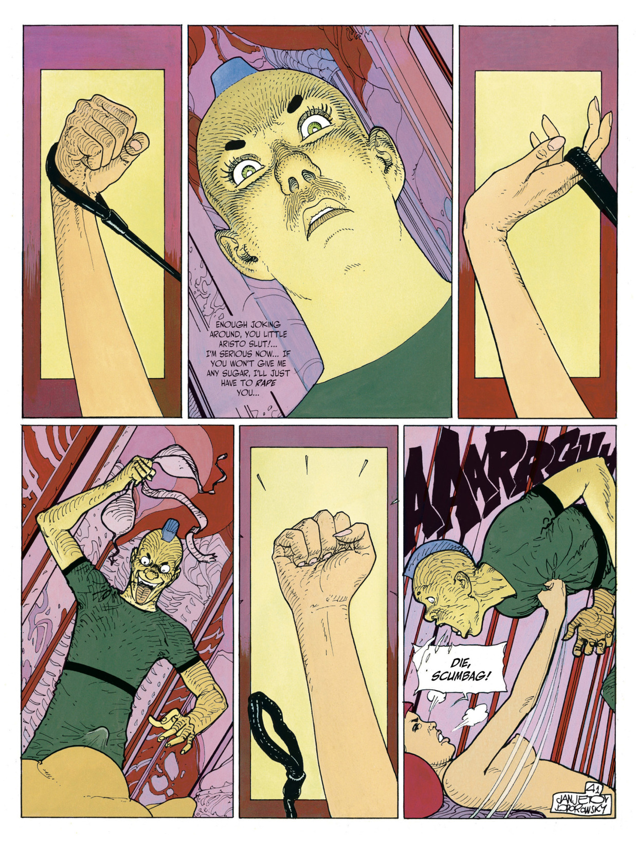 Read online Before the Incal comic -  Issue #5 - 44