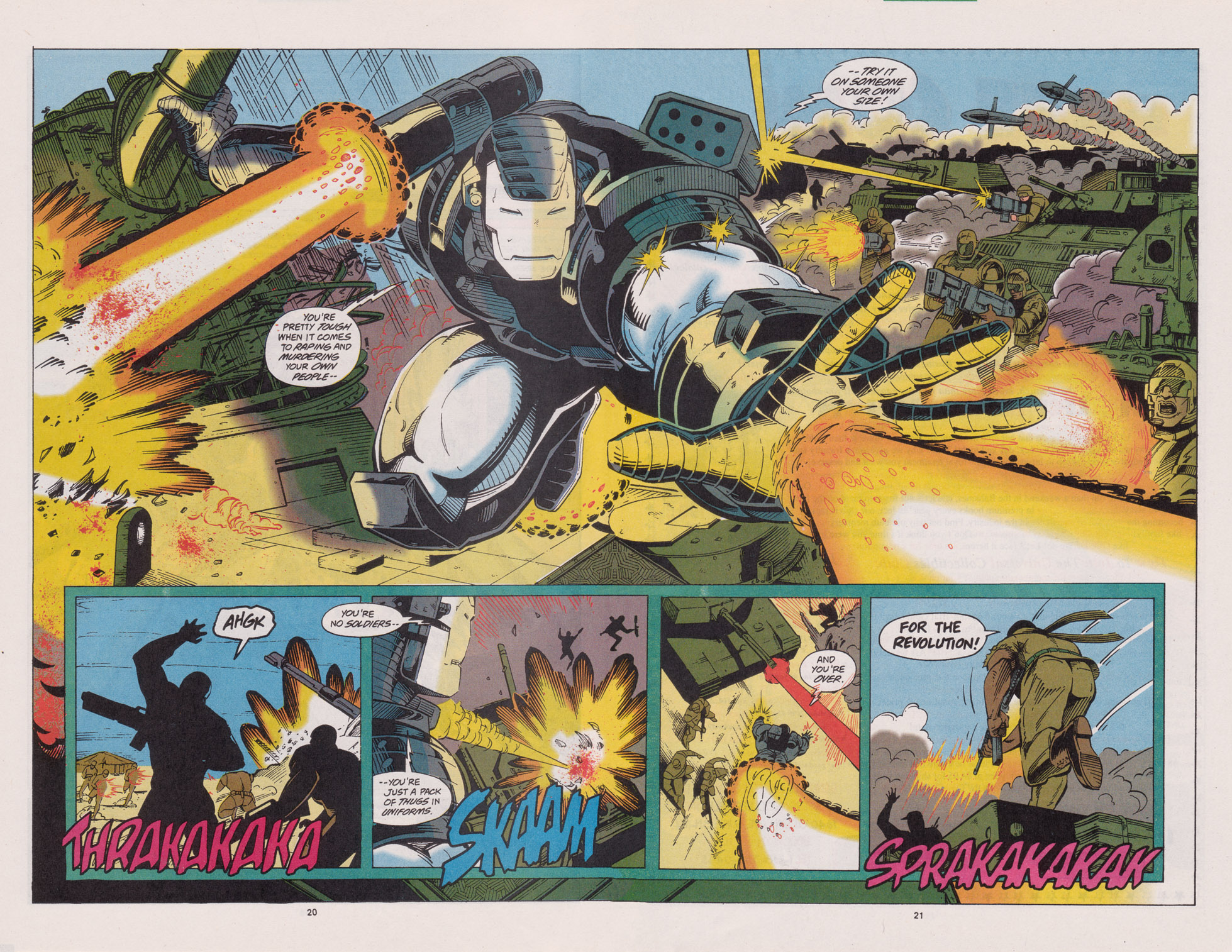 Read online War Machine (1994) comic -  Issue #3 - 17