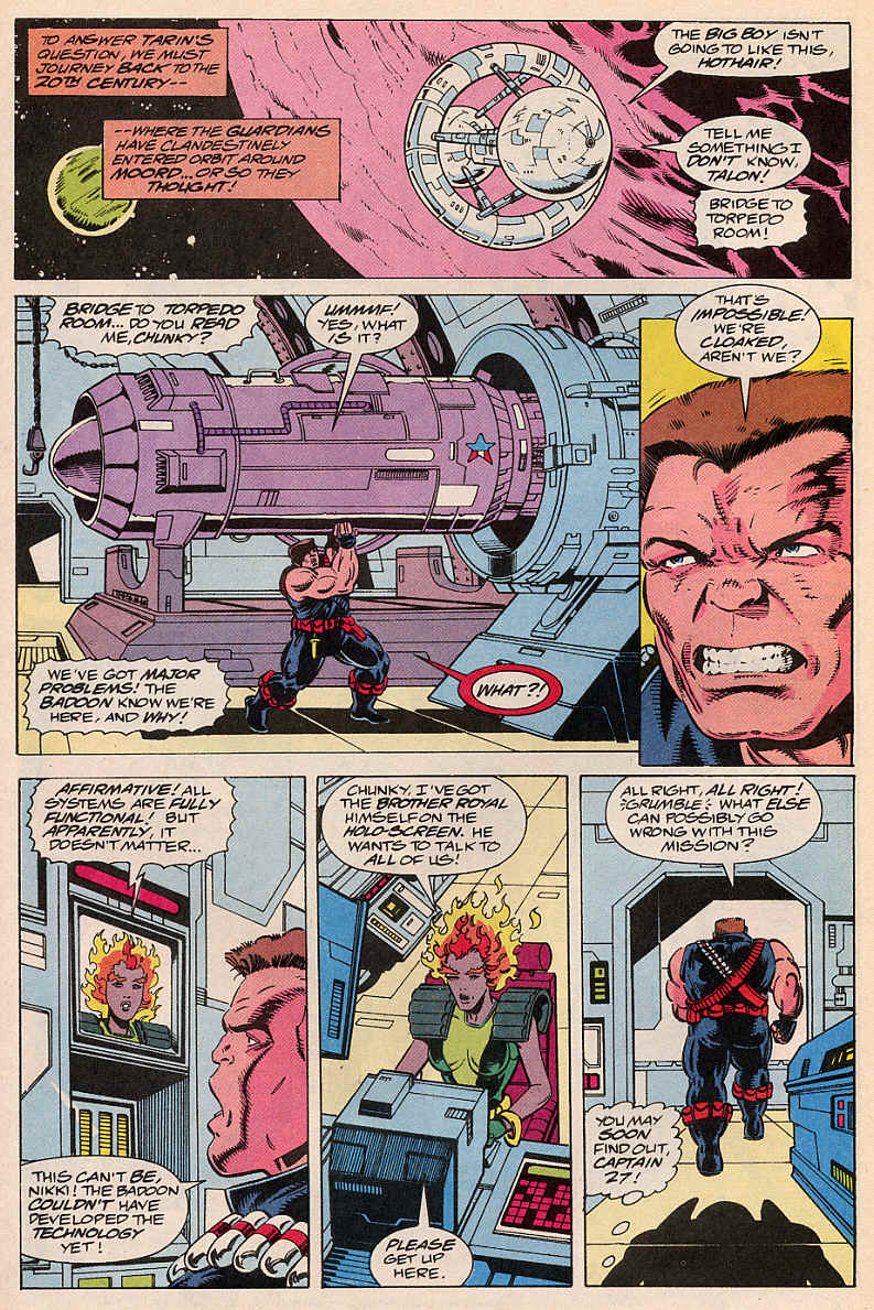 Read online Guardians of the Galaxy (1990) comic -  Issue #30 - 21