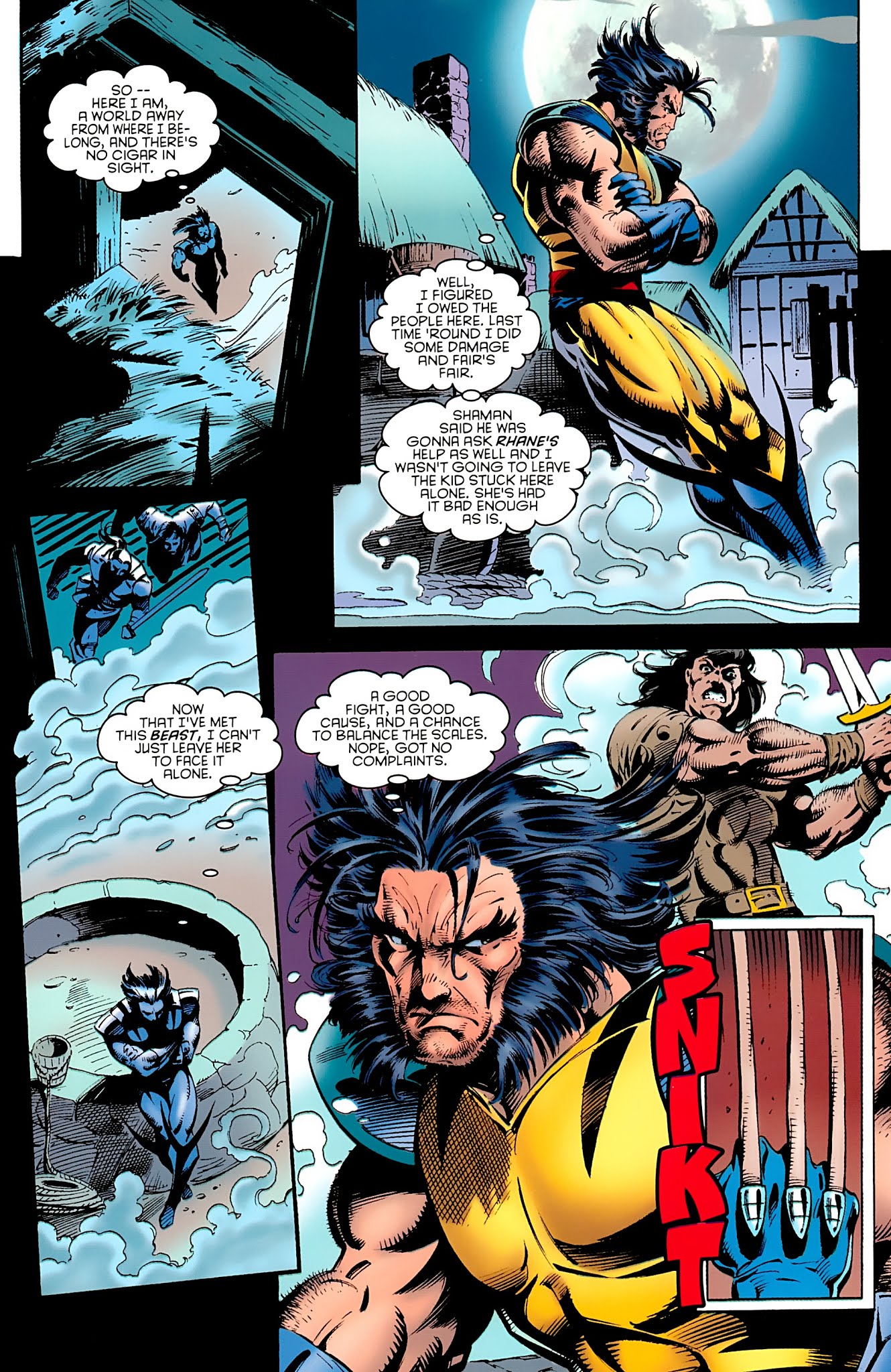 Read online Wolverine: Knight of Terra comic -  Issue # Full - 31