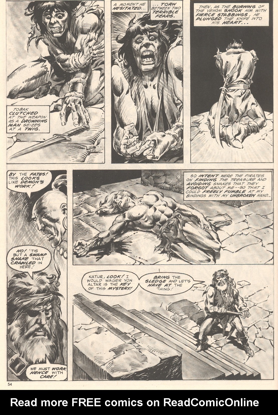 Read online The Savage Sword Of Conan comic -  Issue #79 - 54