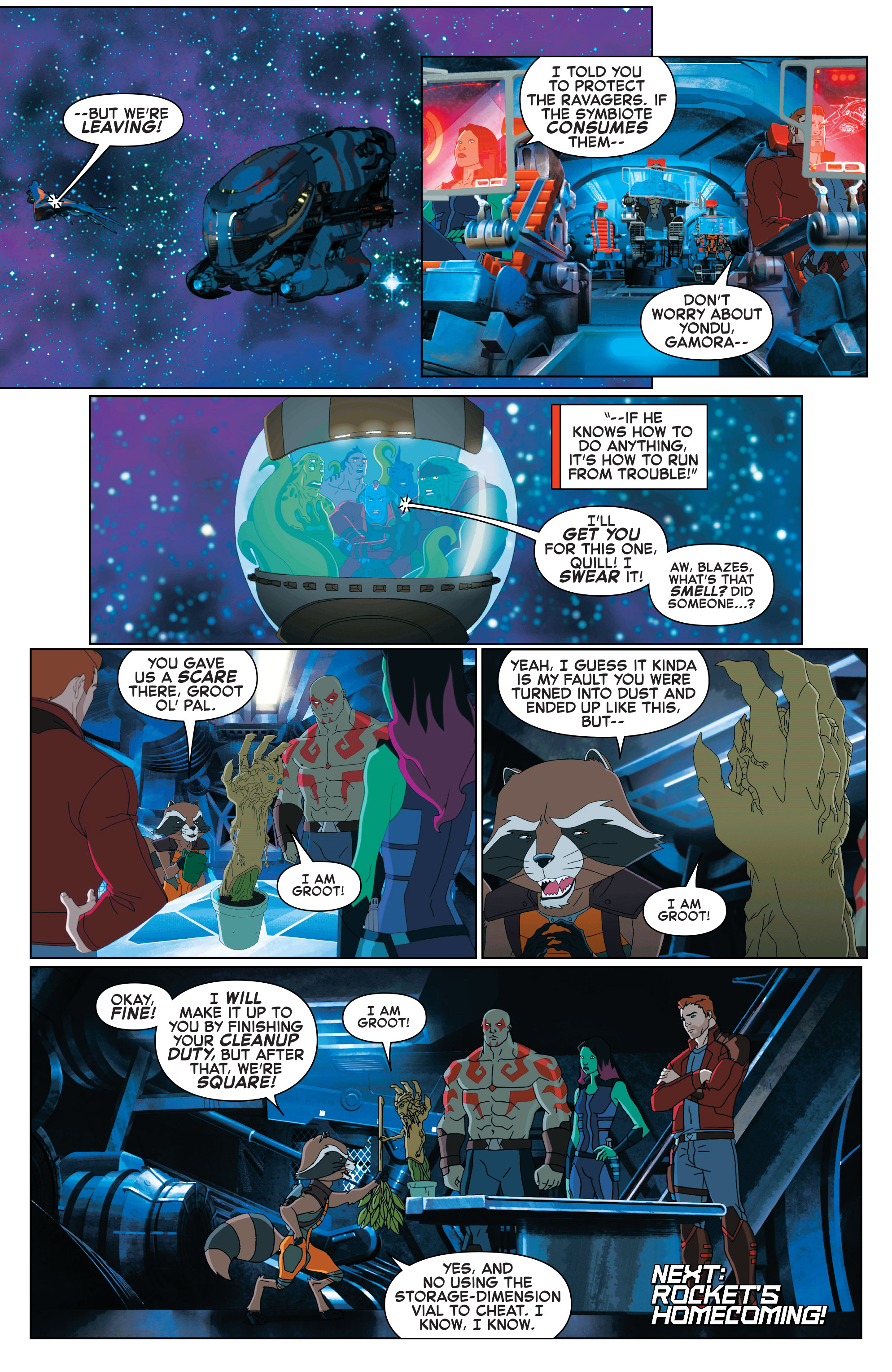Read online Marvel Universe Guardians of the Galaxy [II] comic -  Issue #8 - 22