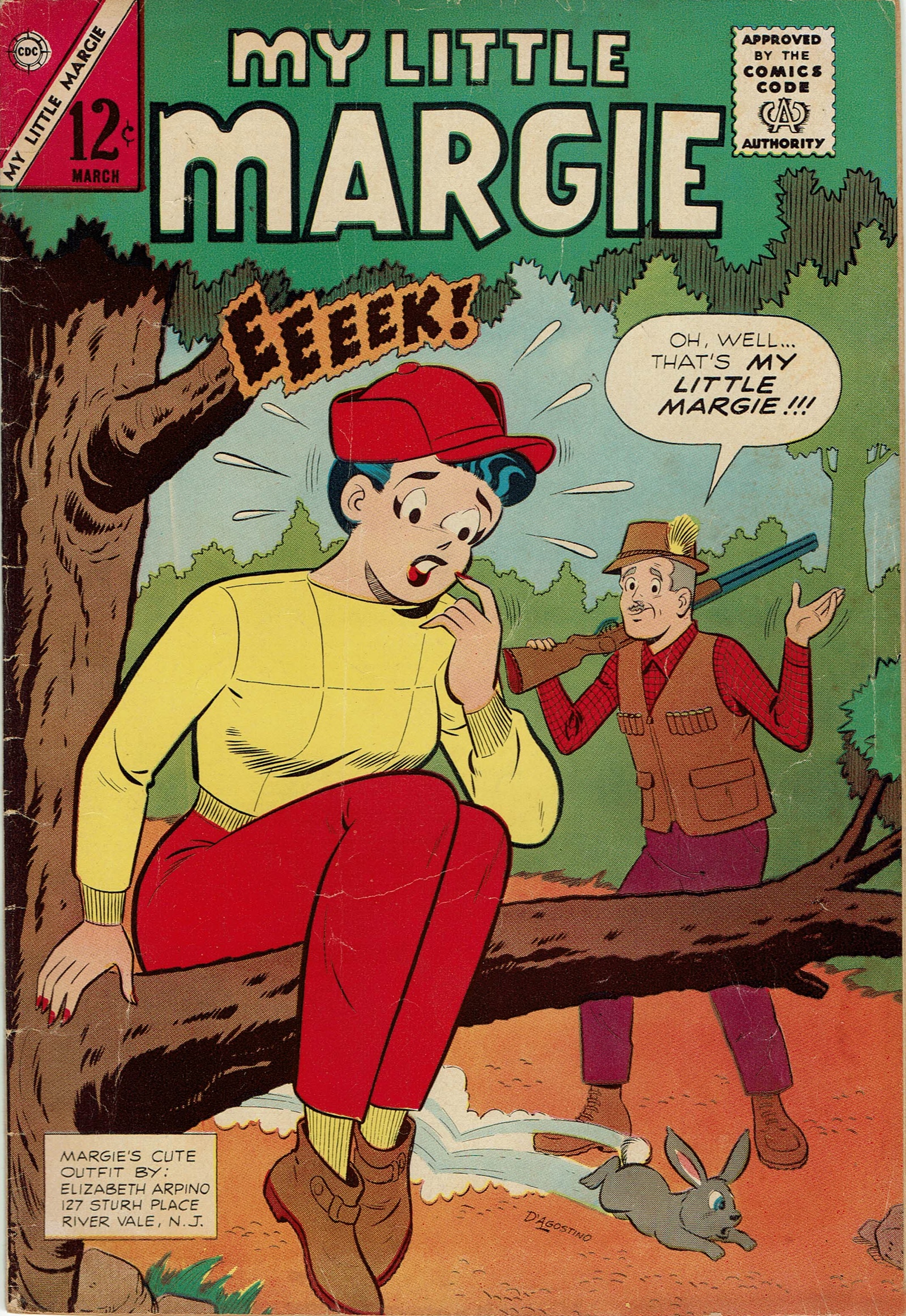 Read online My Little Margie (1954) comic -  Issue #52 - 1