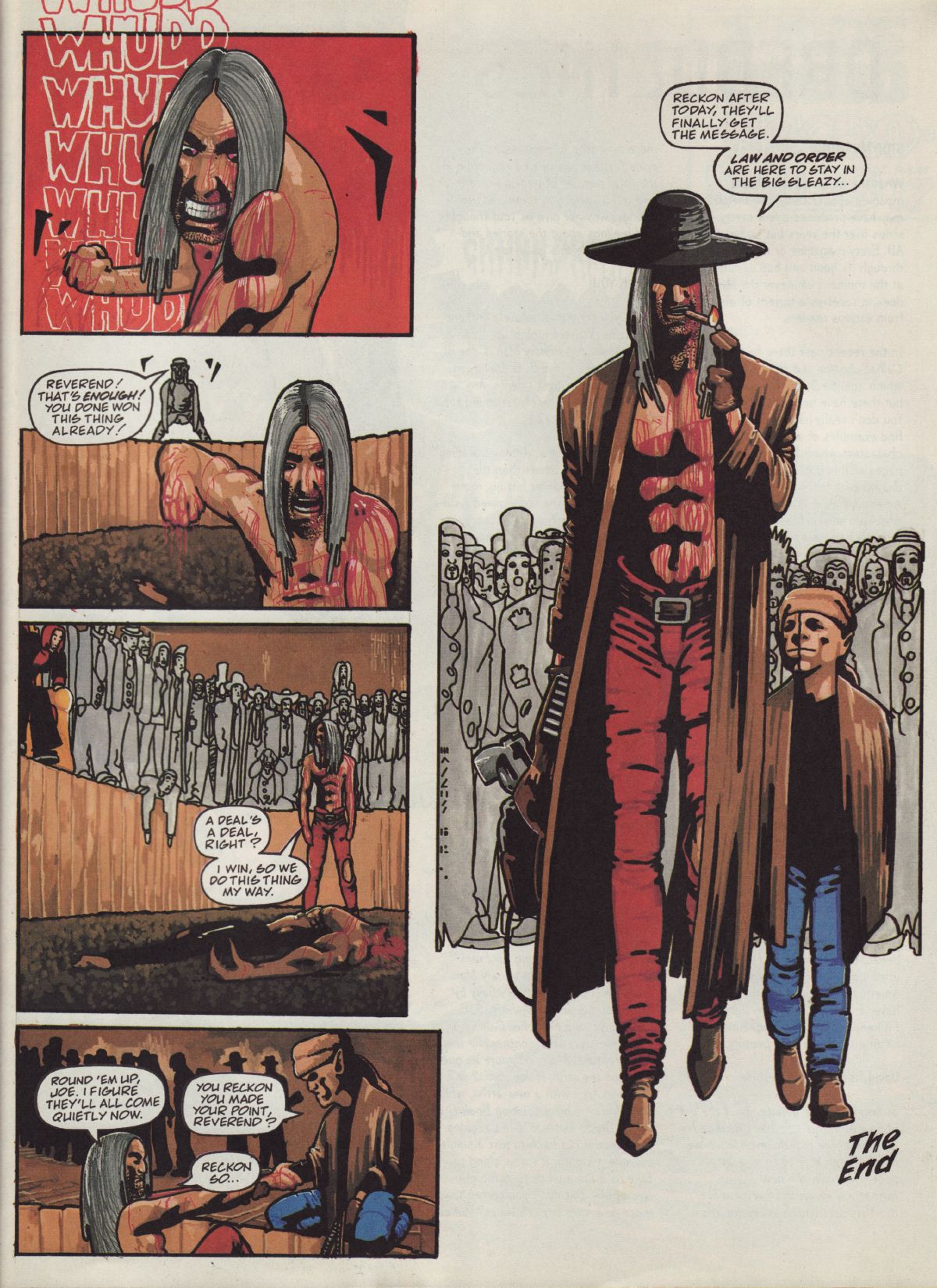 Read online Judge Dredd Megazine (vol. 3) comic -  Issue #27 - 31