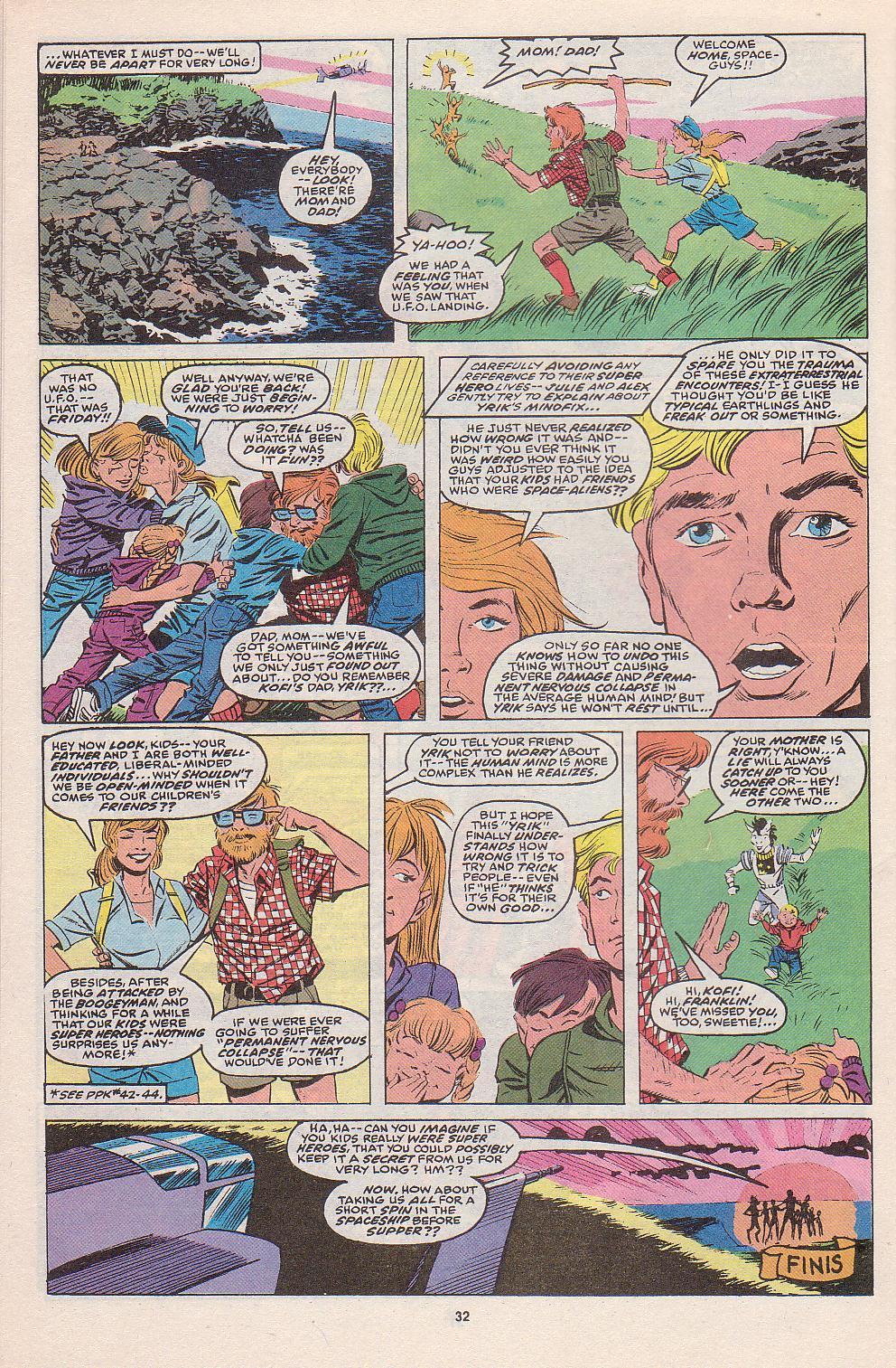 Read online Power Pack (1984) comic -  Issue #52 - 26