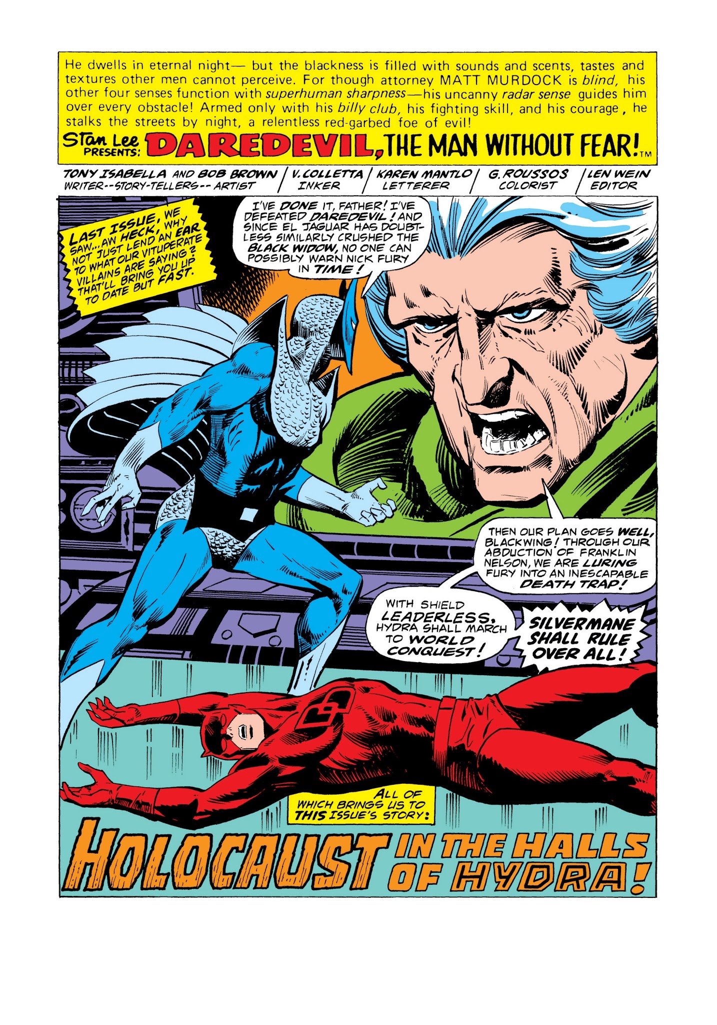 Read online Marvel Masterworks: Daredevil comic -  Issue # TPB 12 (Part 1) - 69