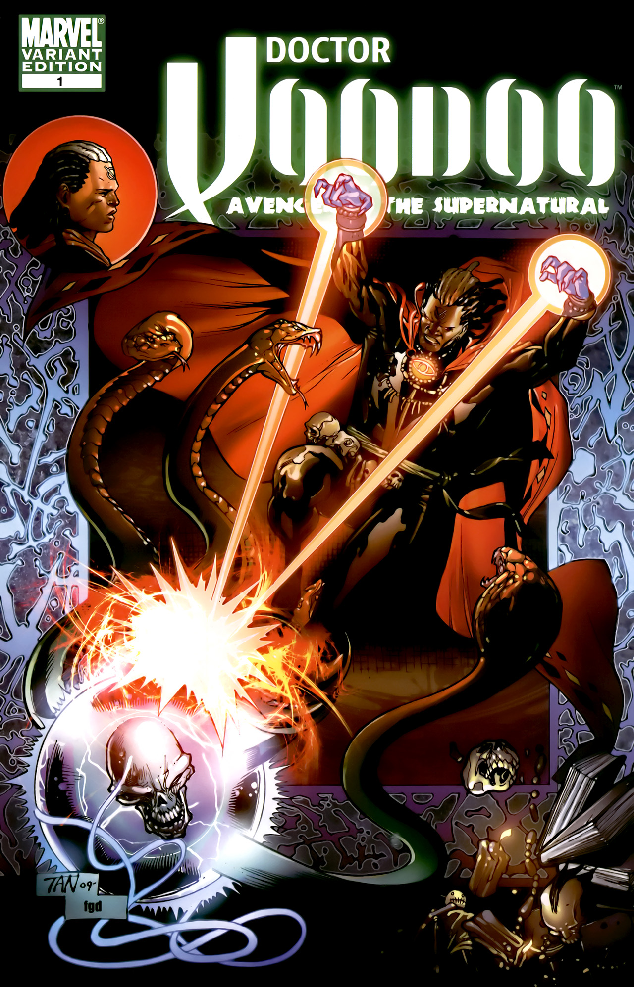 Read online Doctor Voodoo: Avenger of the Supernatural comic -  Issue #1 - 2