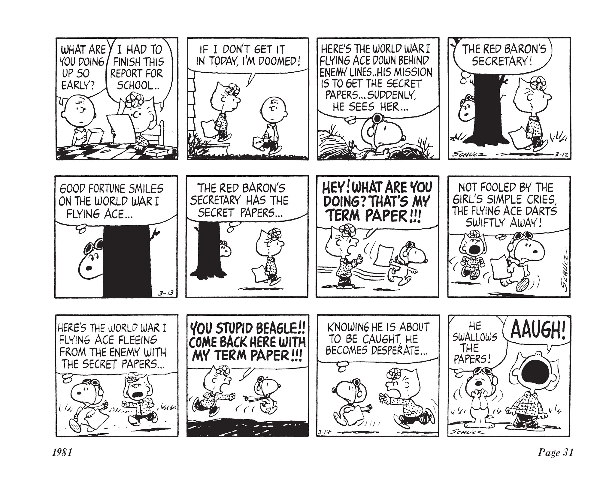 Read online The Complete Peanuts comic -  Issue # TPB 16 - 49
