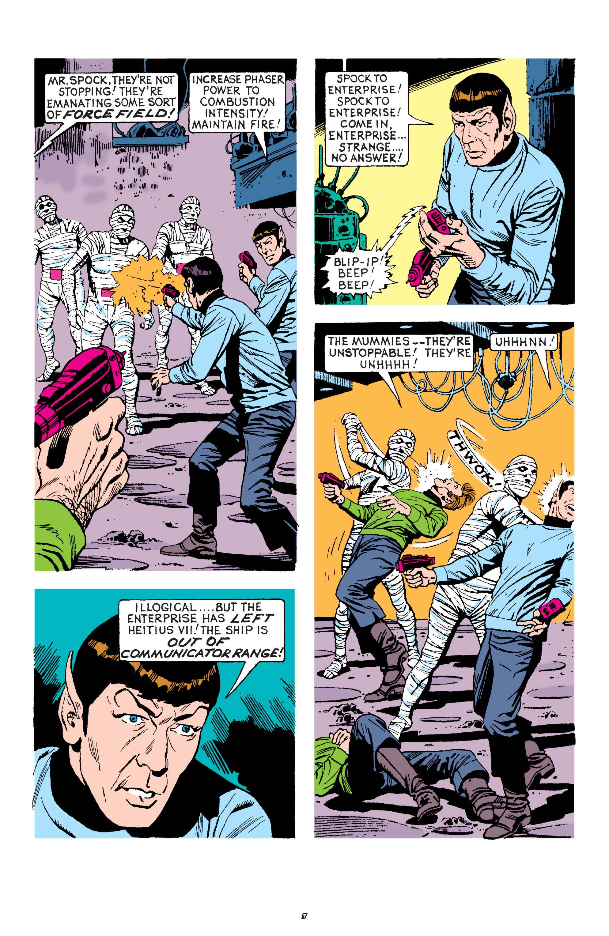 Read online Star Trek Archives comic -  Issue # TPB 4 - 67