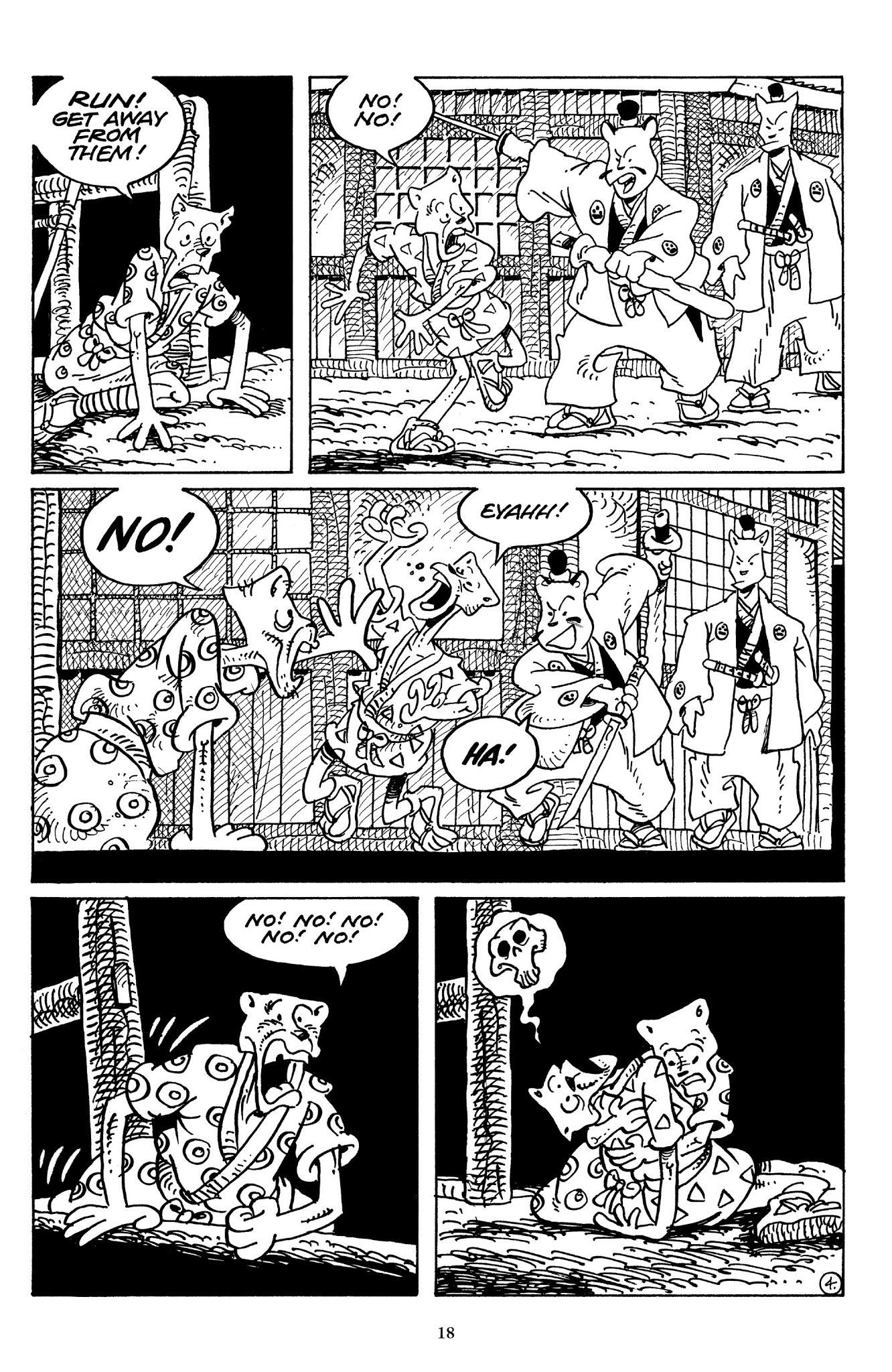 Read online The Usagi Yojimbo Saga comic -  Issue # TPB 6 - 17