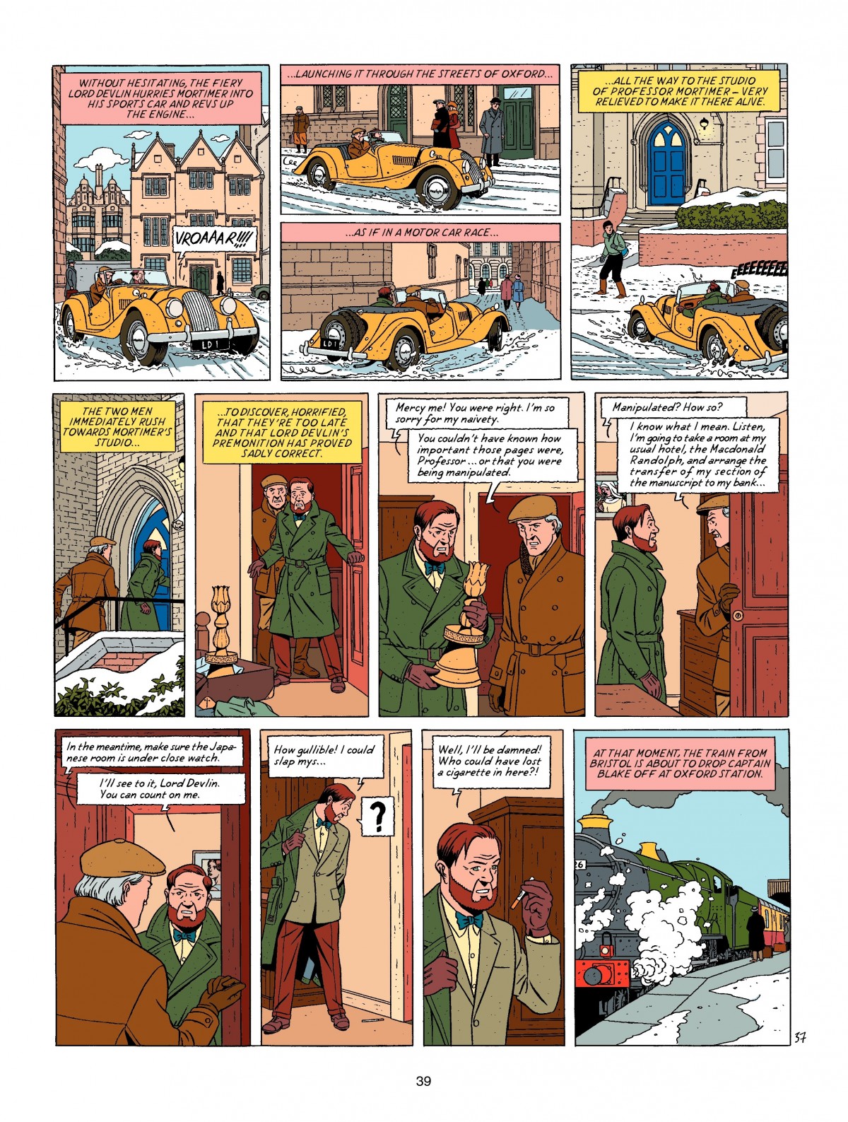 Read online Blake & Mortimer comic -  Issue #18 - 39