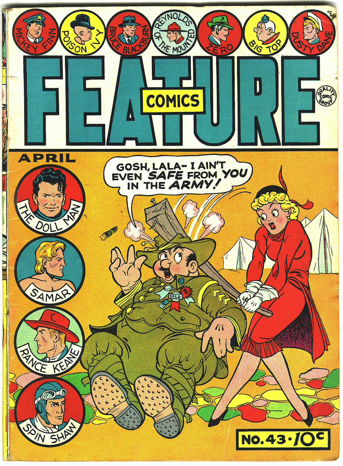 Read online Feature Comics comic -  Issue #43 - 1
