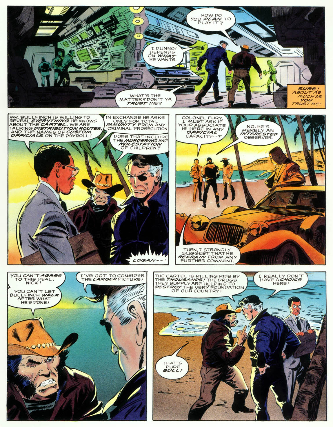 Read online Marvel Graphic Novel comic - Issue #67 - Wolverine - Bloody ...