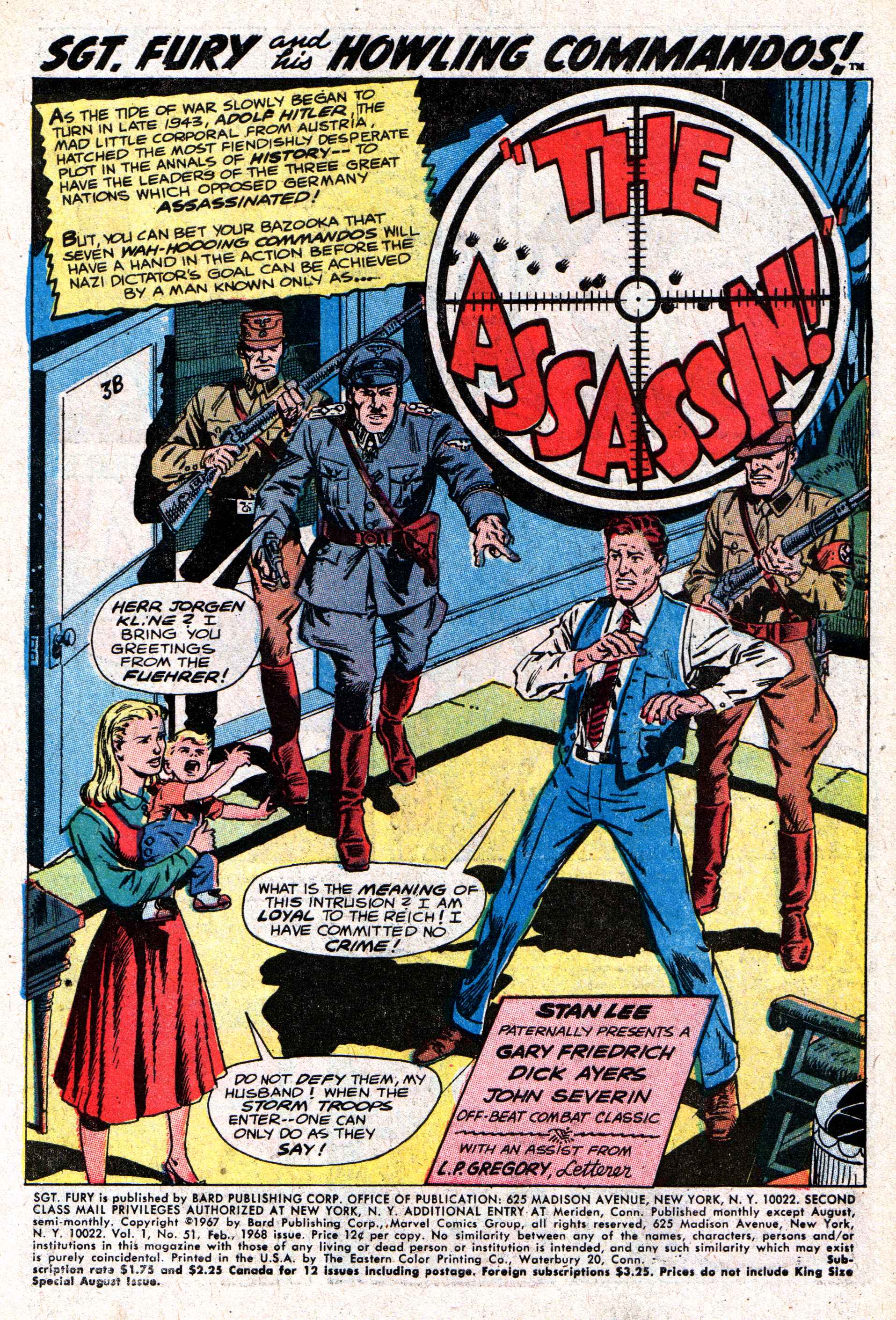 Read online Sgt. Fury comic -  Issue #51 - 3