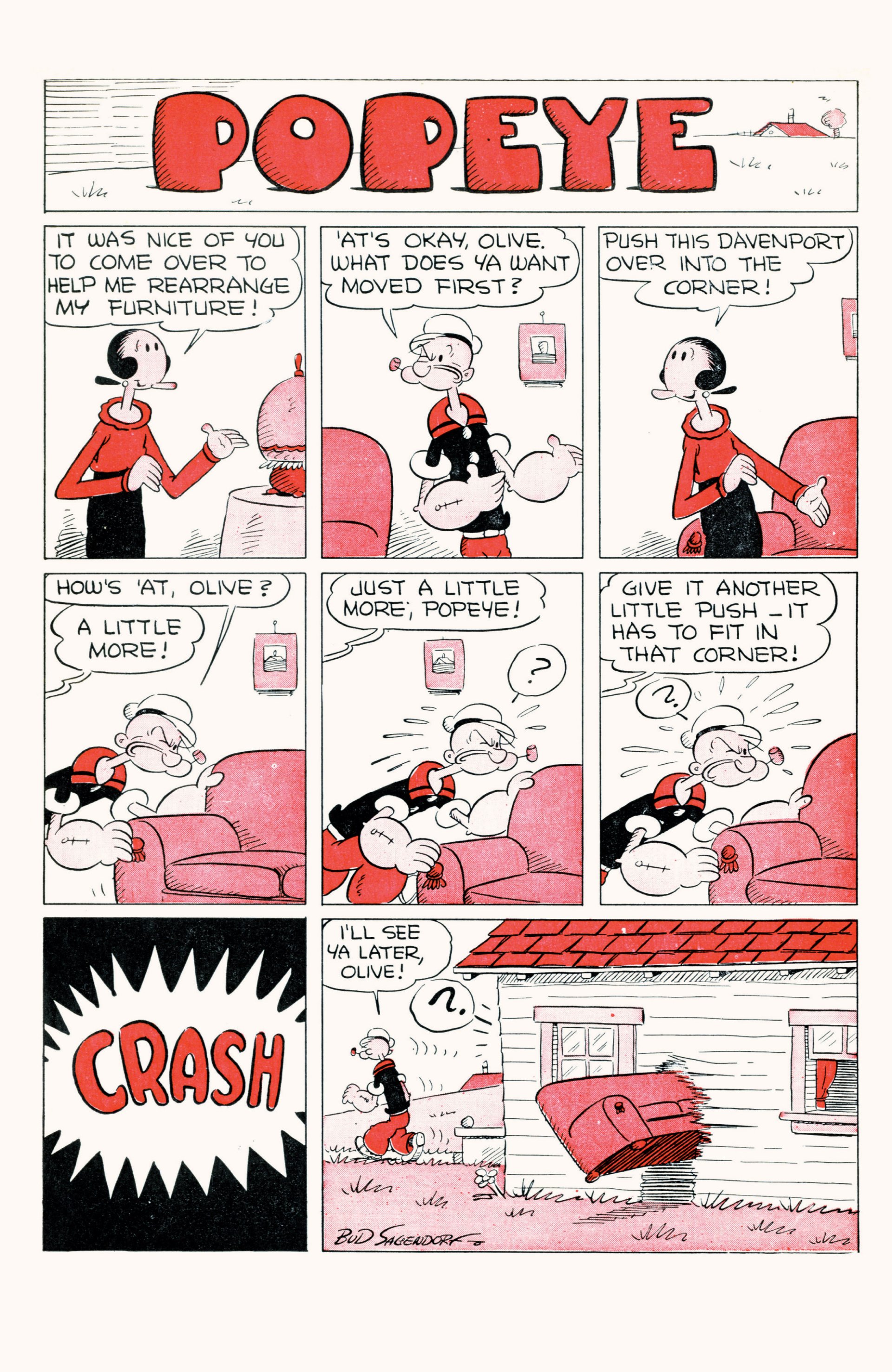 Read online Classic Popeye comic -  Issue #8 - 35