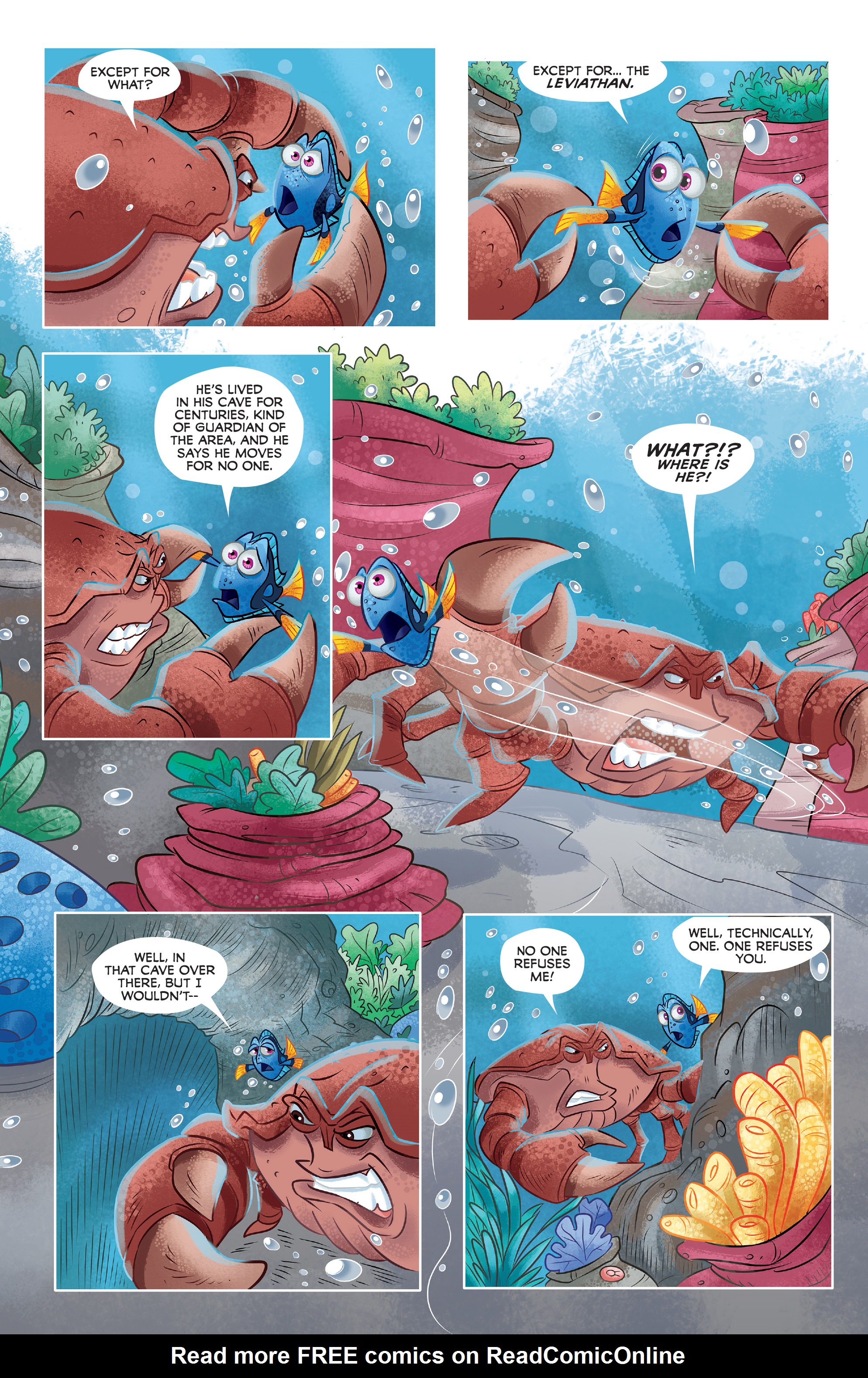 Read online Disney Pixar Finding Dory comic -  Issue #3 - 17