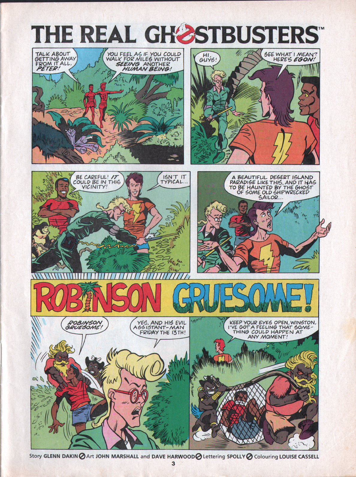Read online The Real Ghostbusters comic -  Issue #80 - 3