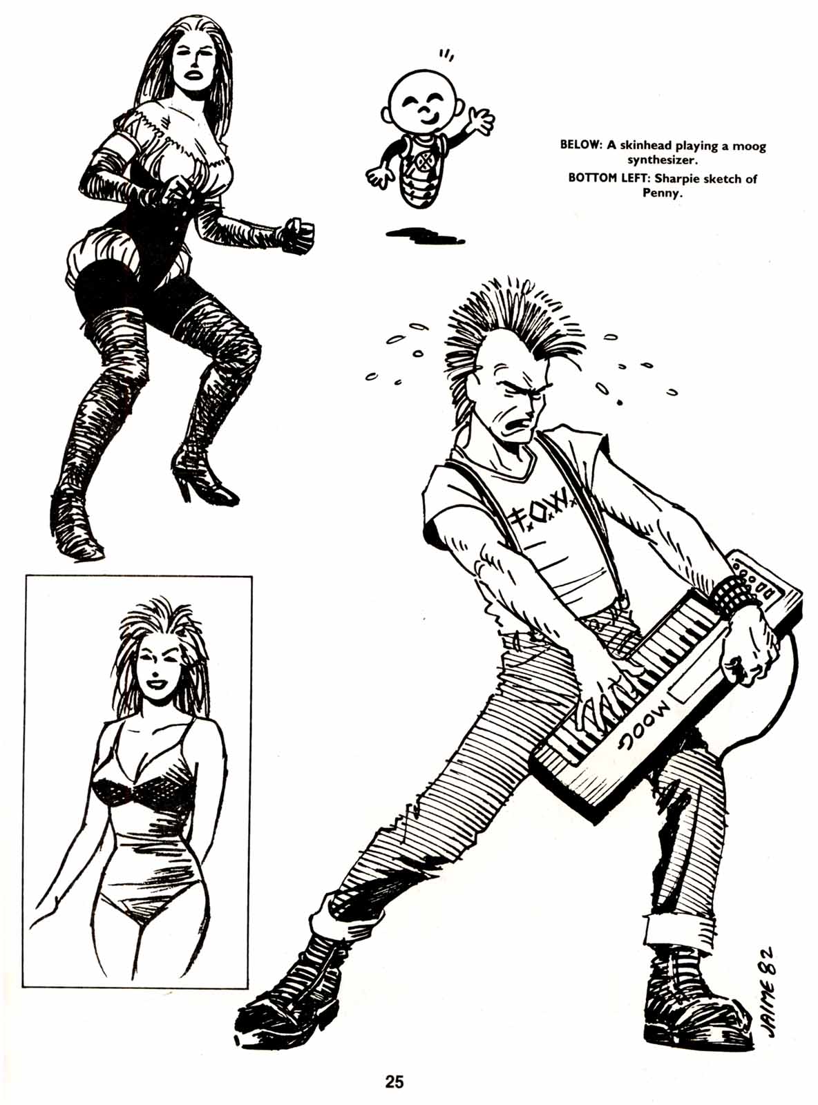 Read online Love and Rockets (1982) comic -  Issue #10 - 27