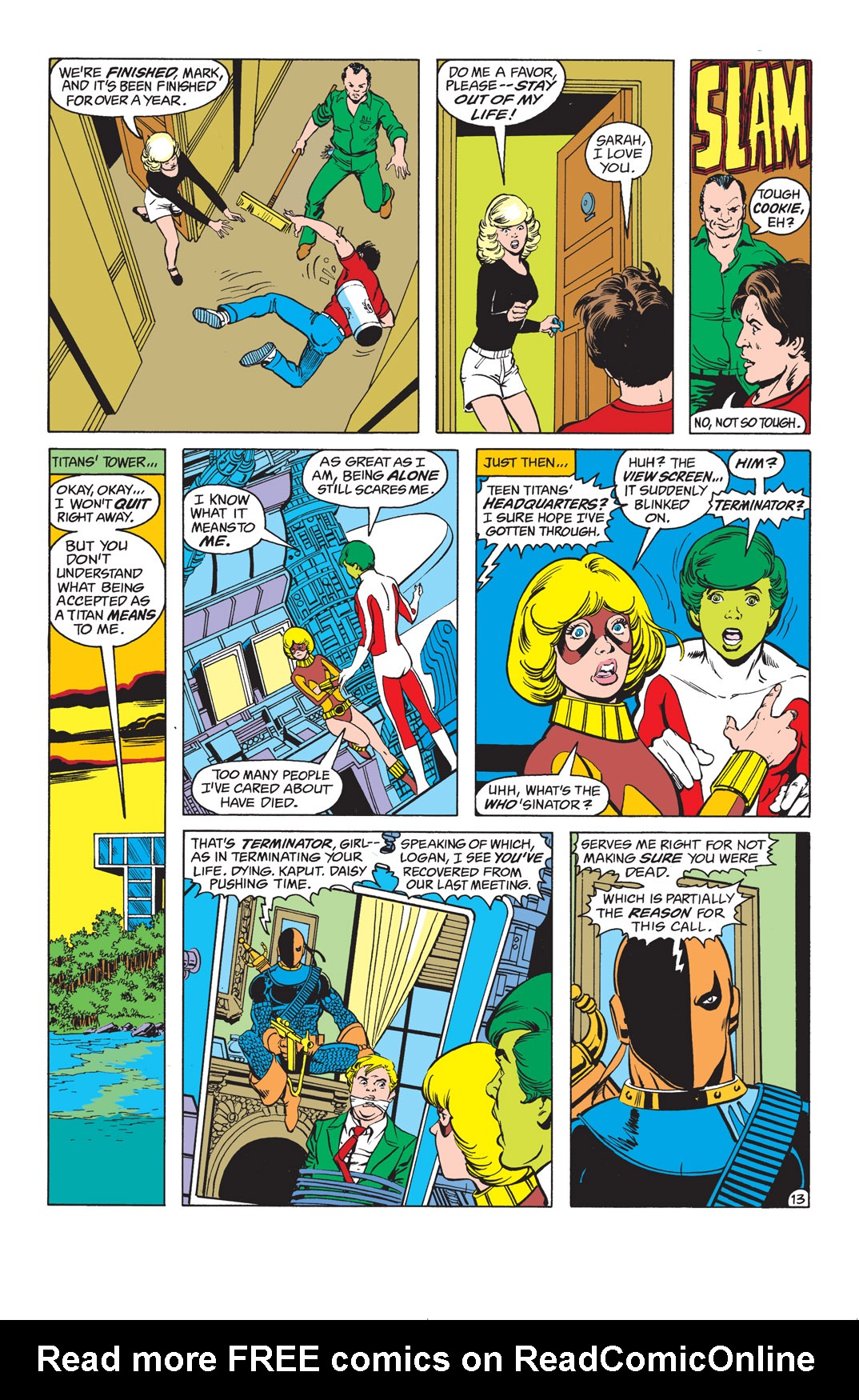 Read online The New Teen Titans (1980) comic -  Issue #34 - 14