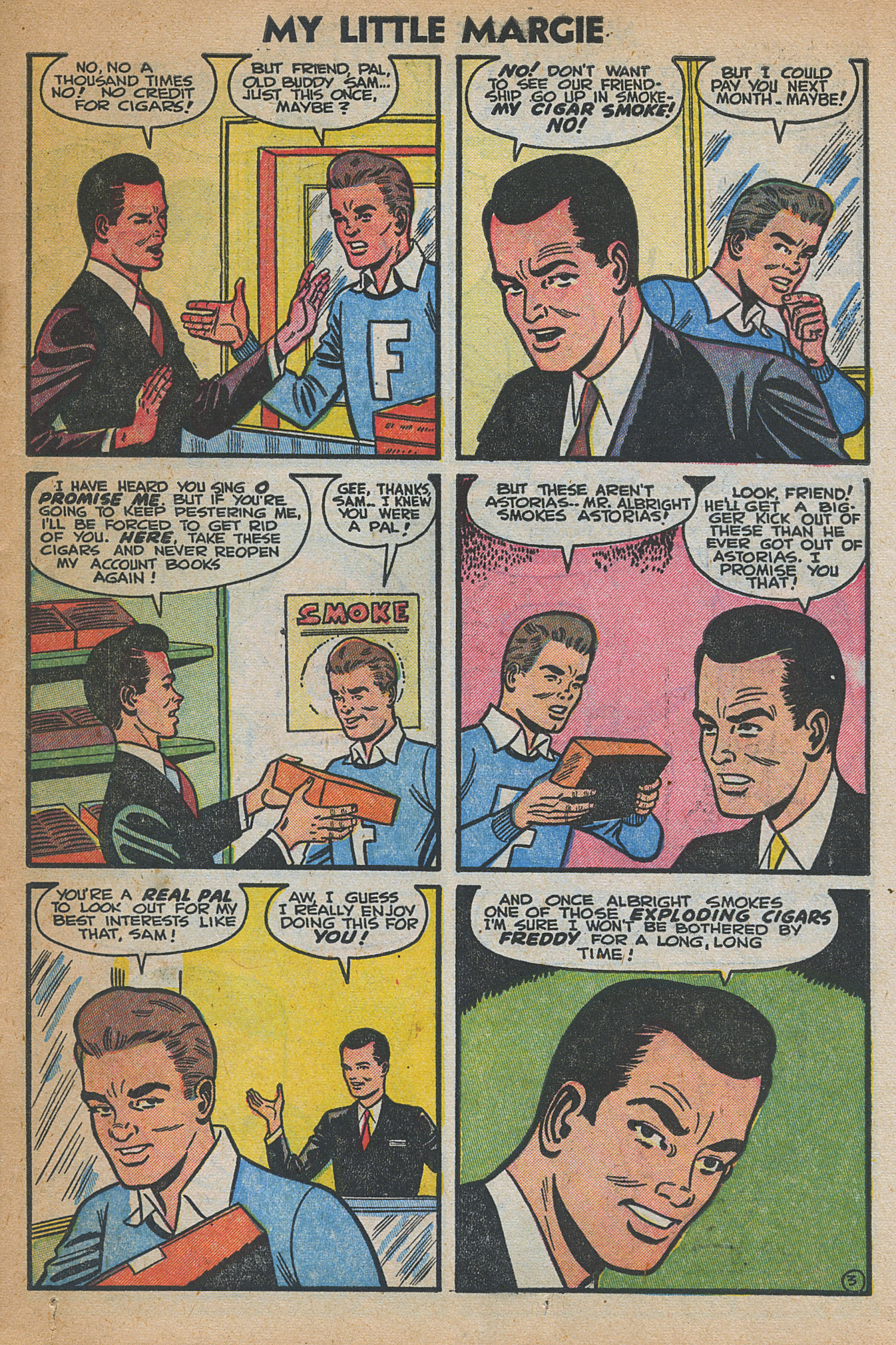 Read online My Little Margie (1954) comic -  Issue #1 - 23