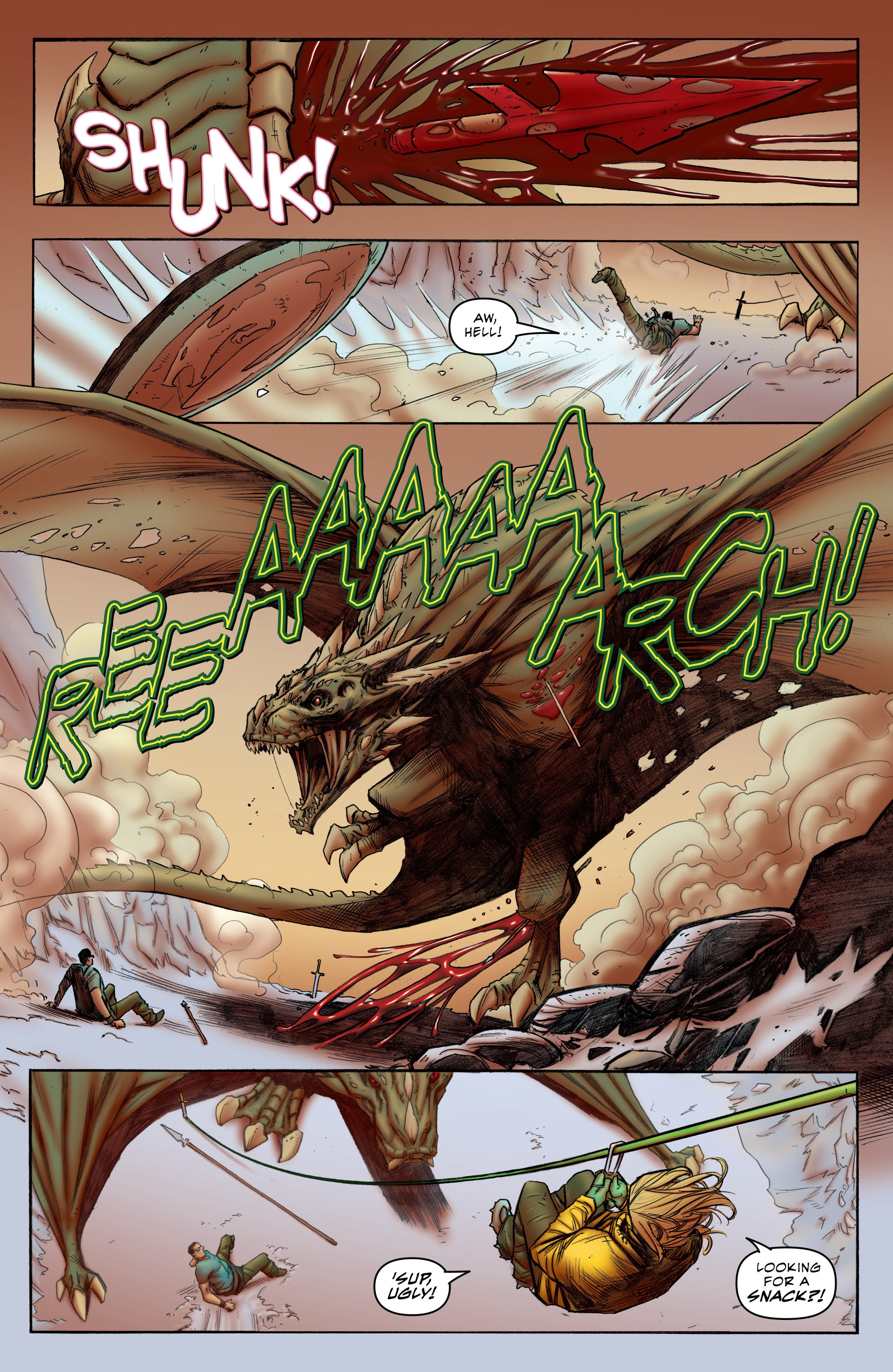 Read online A Town Called Dragon comic -  Issue #5 - 35