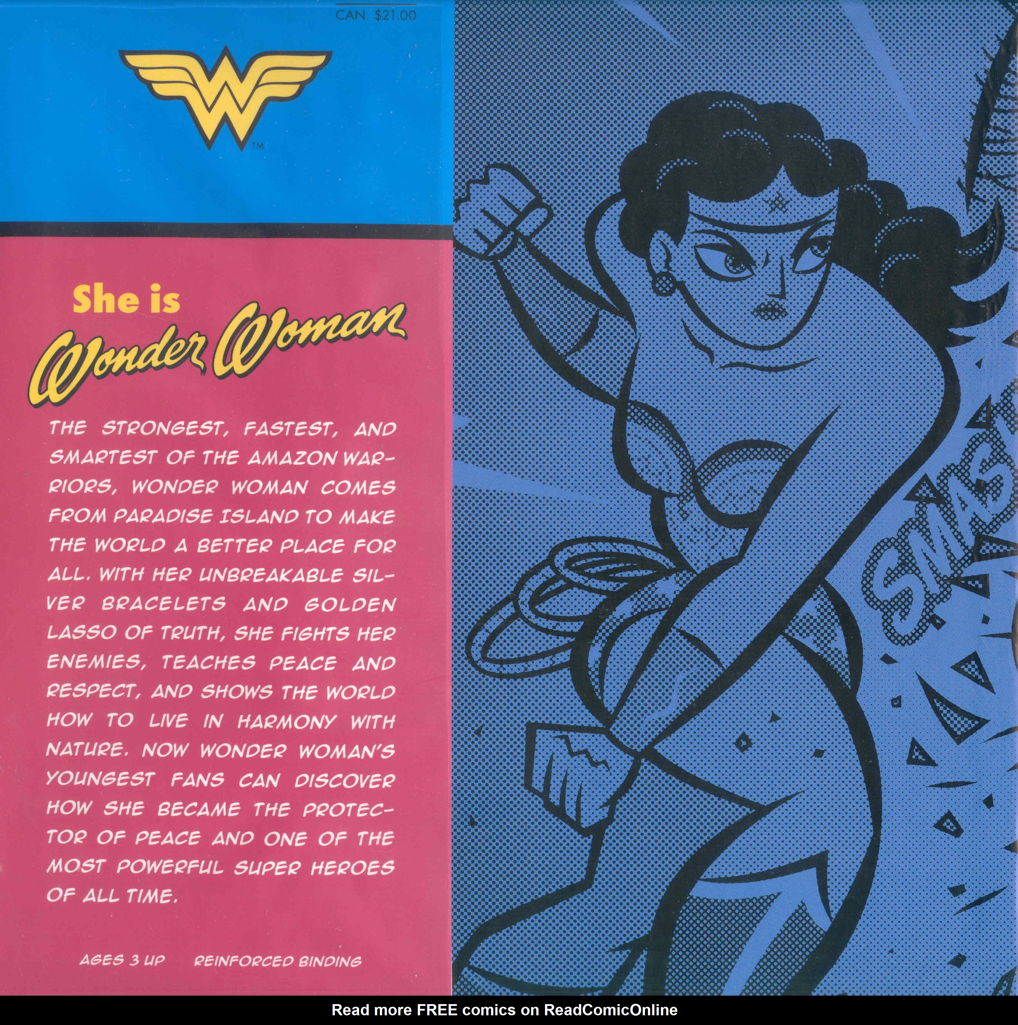 Read online Wonder Woman: The Story of the Amazon Princess comic -  Issue # Full - 2