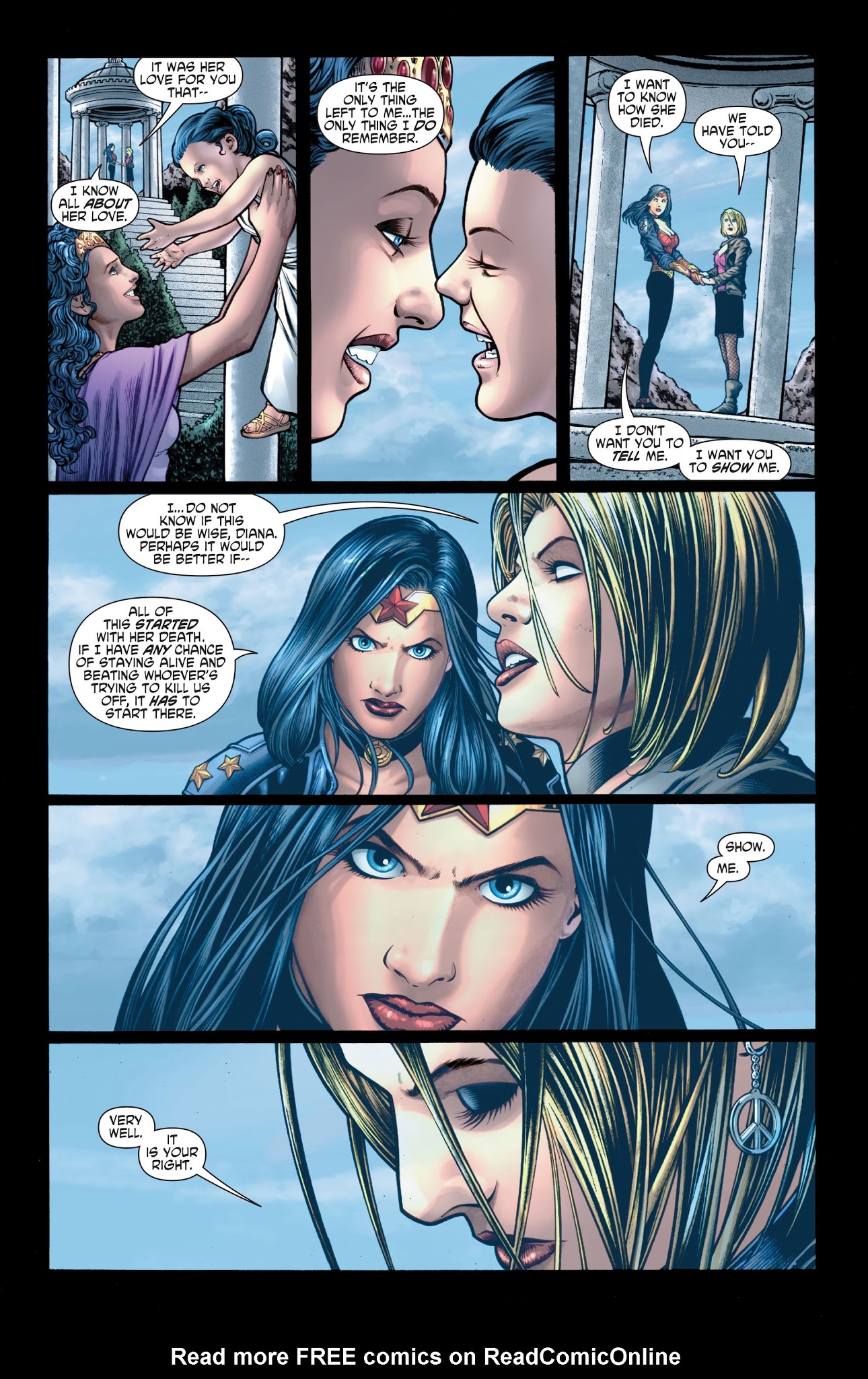 Read online Wonder Woman: Odyssey comic -  Issue # TPB 1 - 21