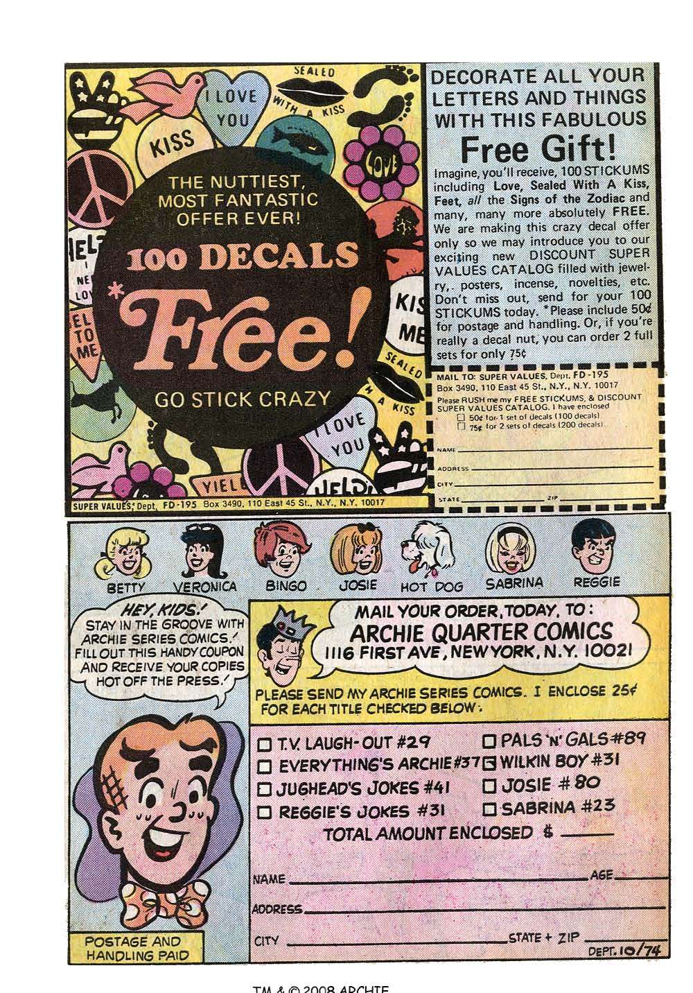 Read online Jughead (1965) comic -  Issue #233 - 34