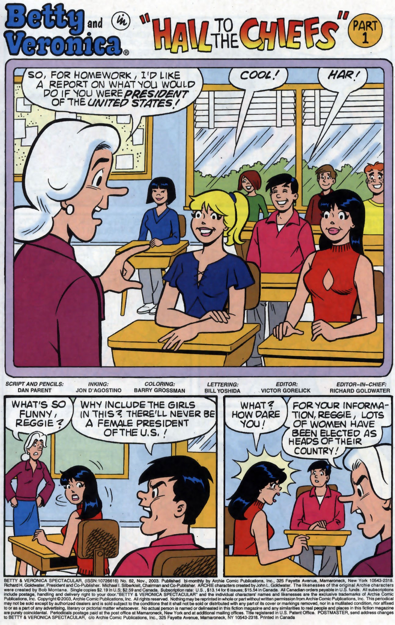 Read online Betty & Veronica Spectacular comic -  Issue #62 - 2