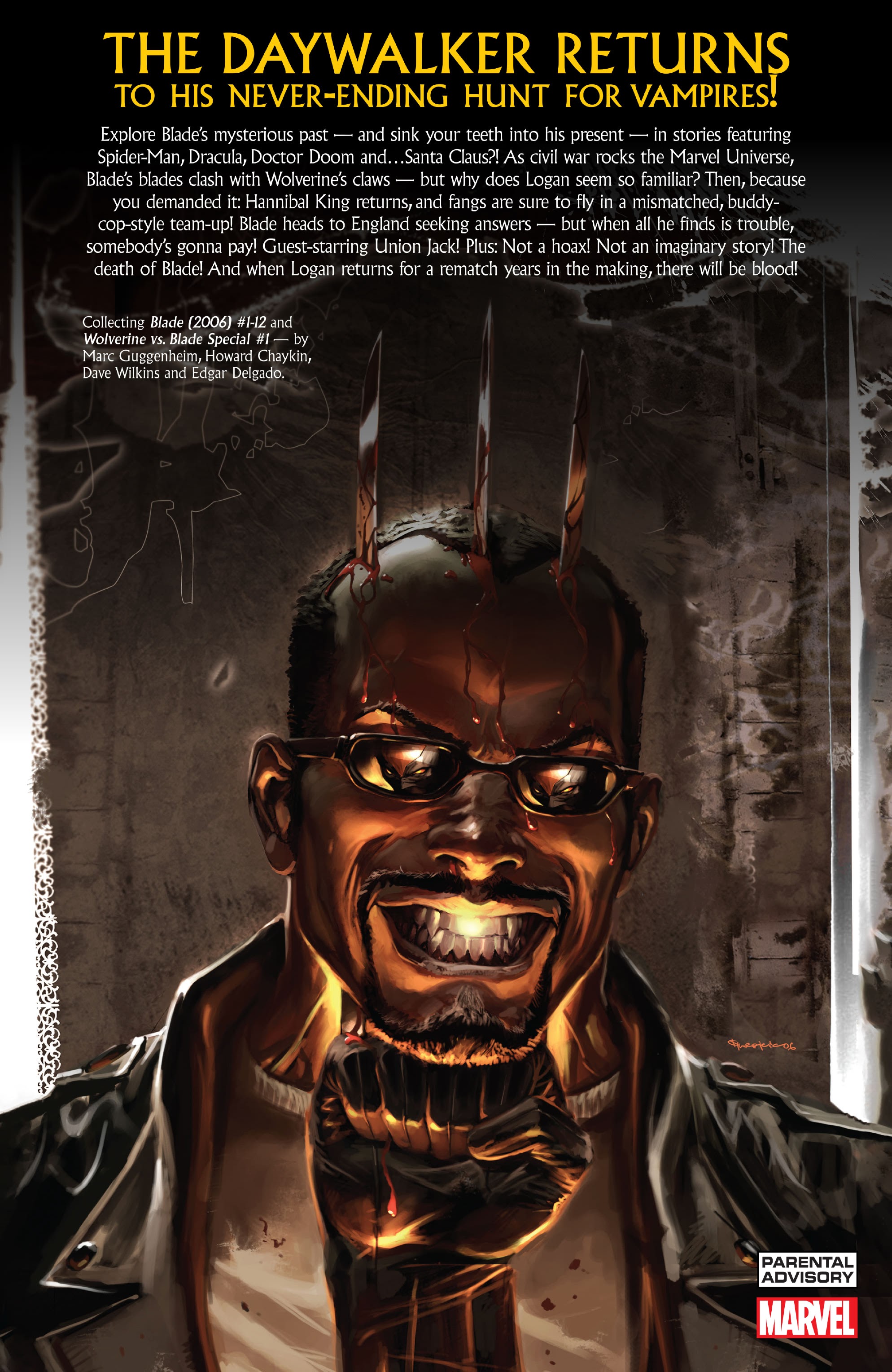 Read online Blade by Marc Guggenheim: The Complete Collection comic -  Issue # TPB (Part 3) - 125