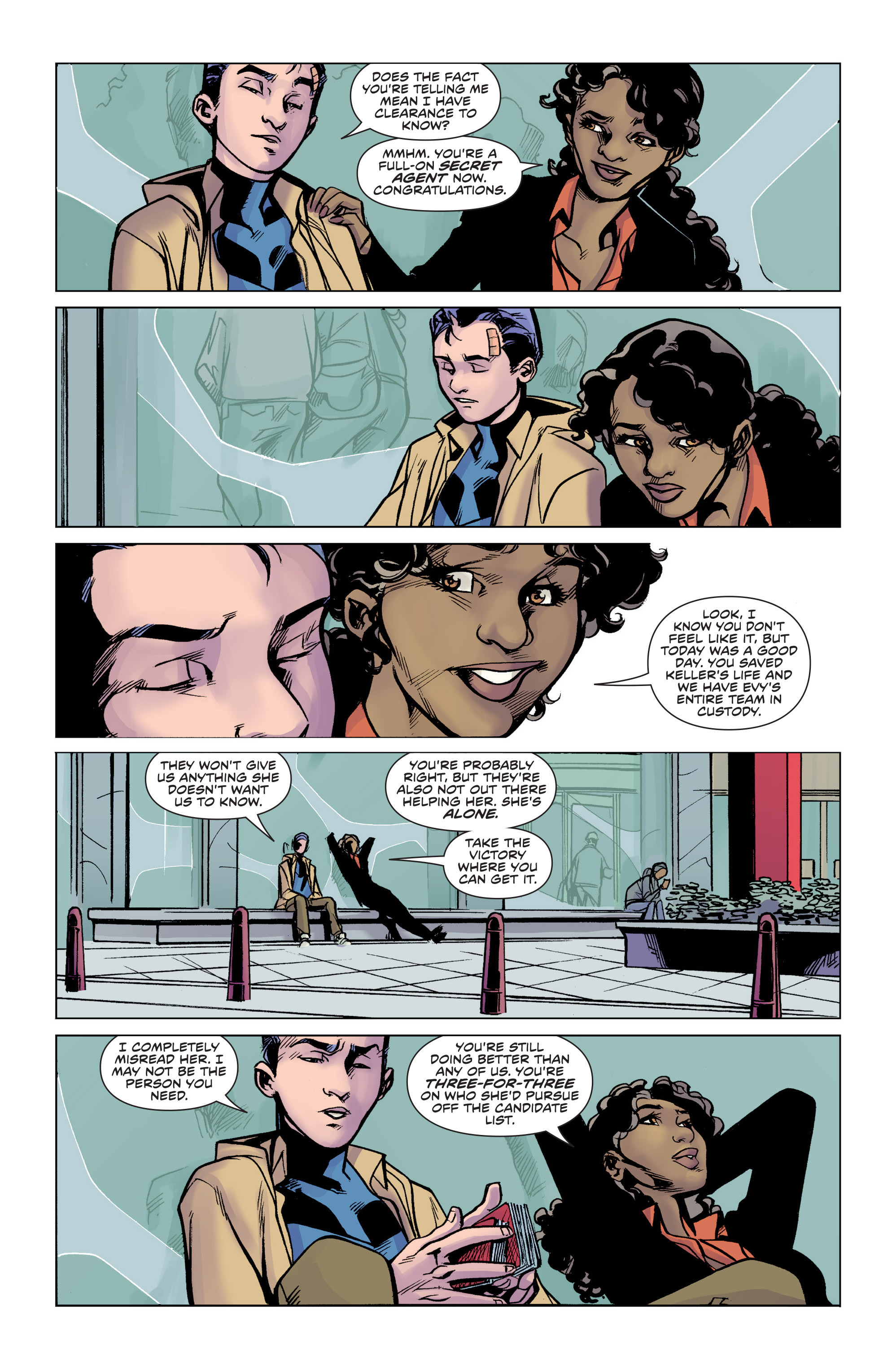 Read online Cloaks comic -  Issue #4 - 16