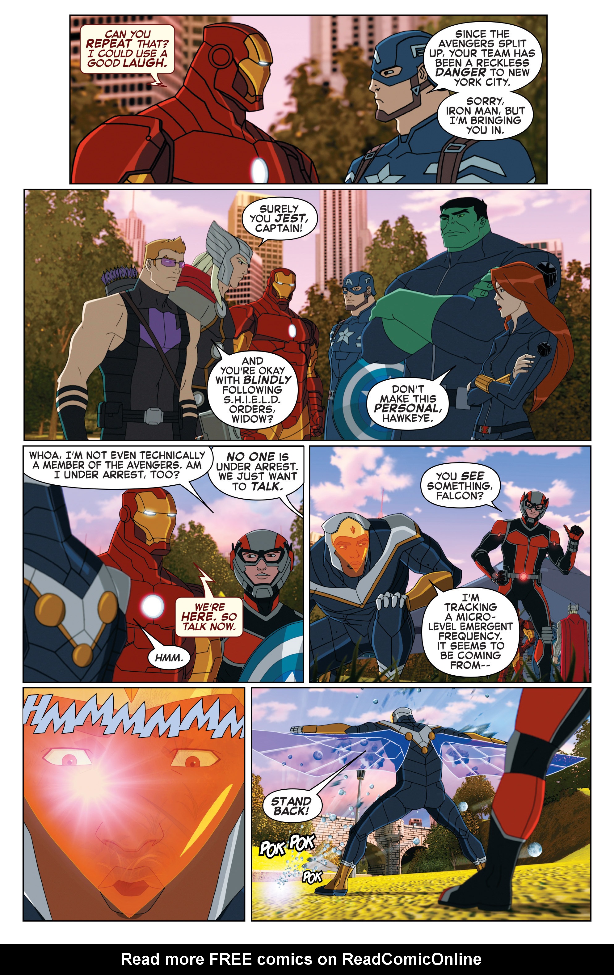 Read online Marvel Universe Avengers Assemble: Civil War comic -  Issue #4 - 3