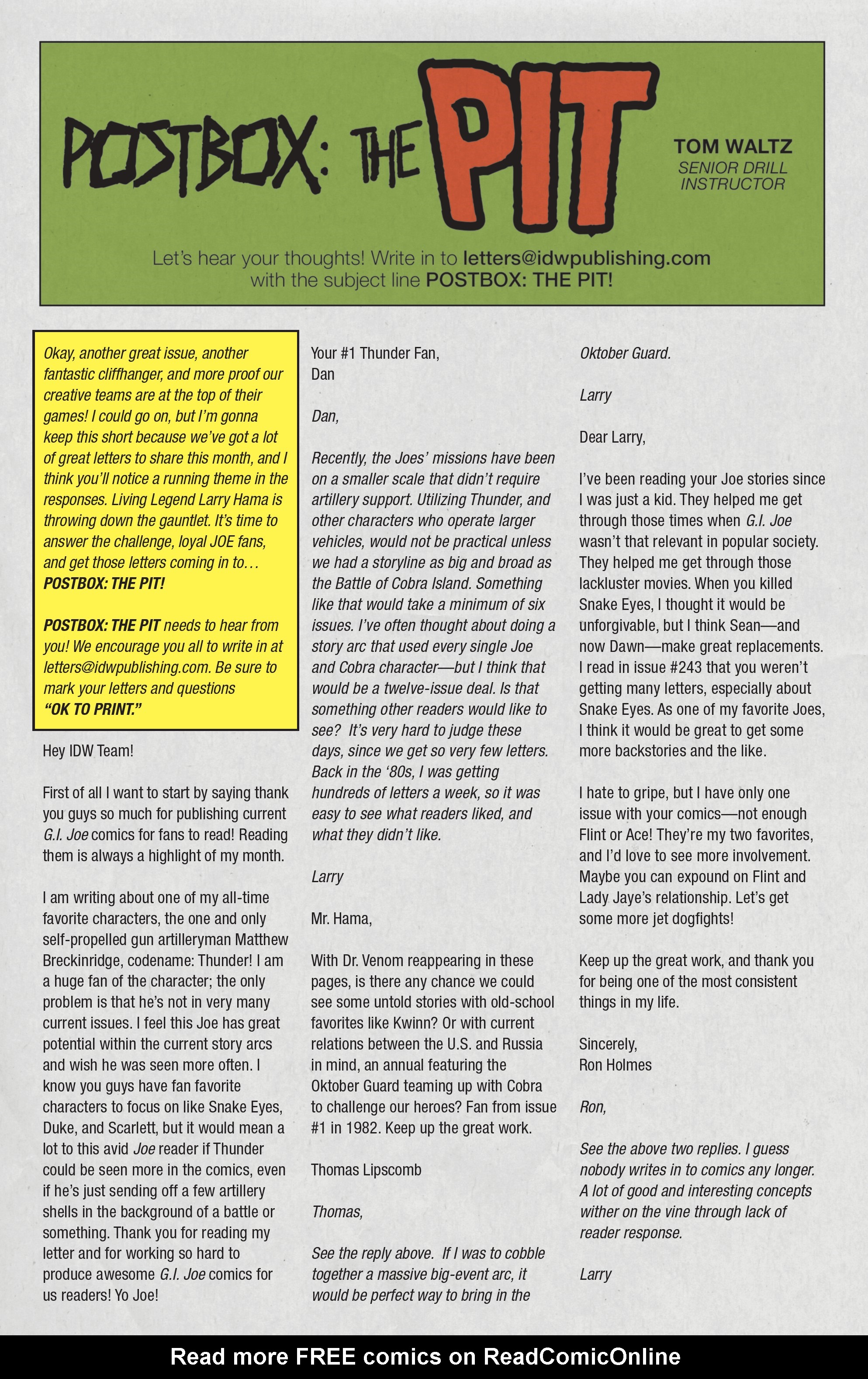 Read online G.I. Joe: A Real American Hero comic -  Issue #259 - 23