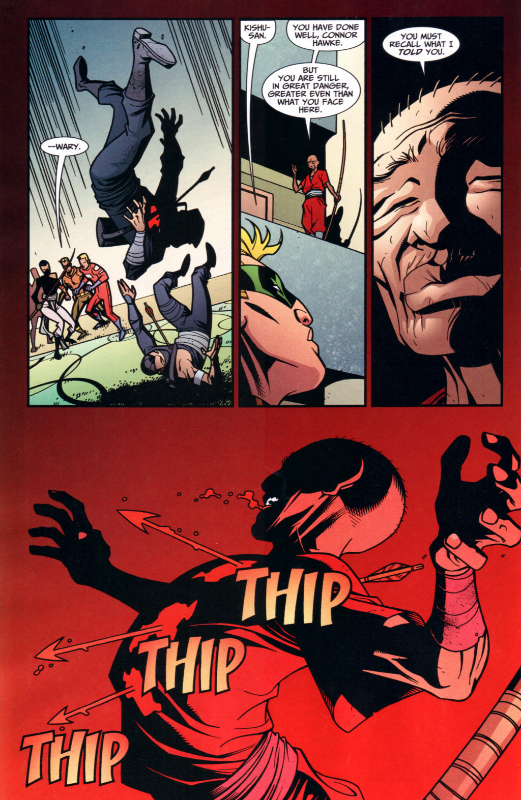 Read online Connor Hawke:  Dragon's Blood comic -  Issue #4 - 15