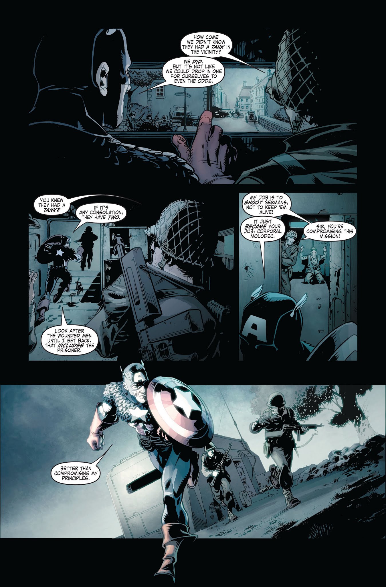 Read online Captain America Theater Of War: A Brother In Arms comic -  Issue # Full - 15