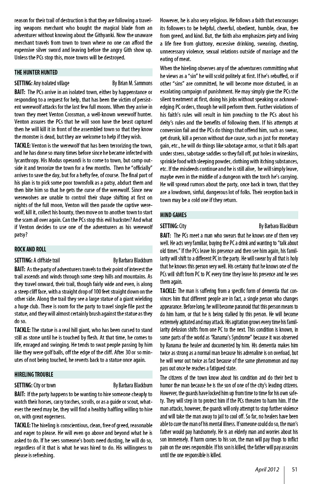 Read online Knights of the Dinner Table comic -  Issue #186 - 53