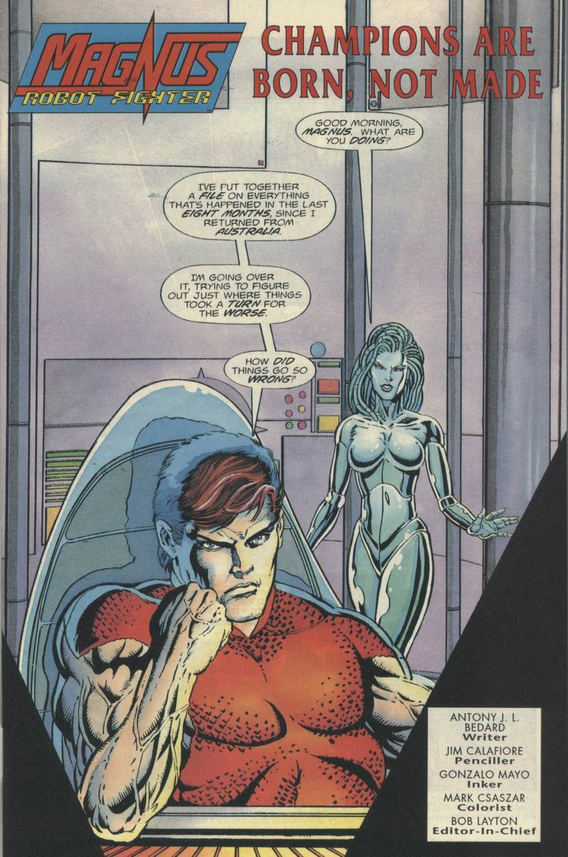 Read online Magnus Robot Fighter (1991) comic -  Issue #35 - 2