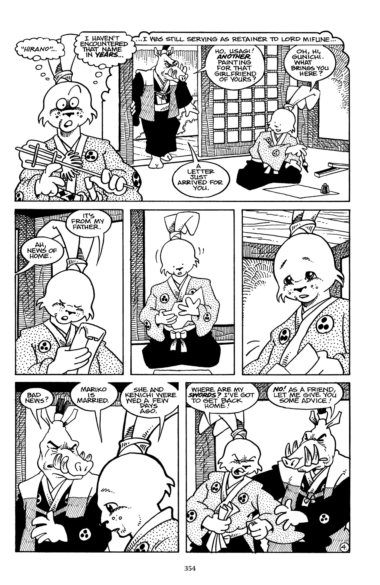 Read online The Usagi Yojimbo Saga comic -  Issue # TPB 1 - 347