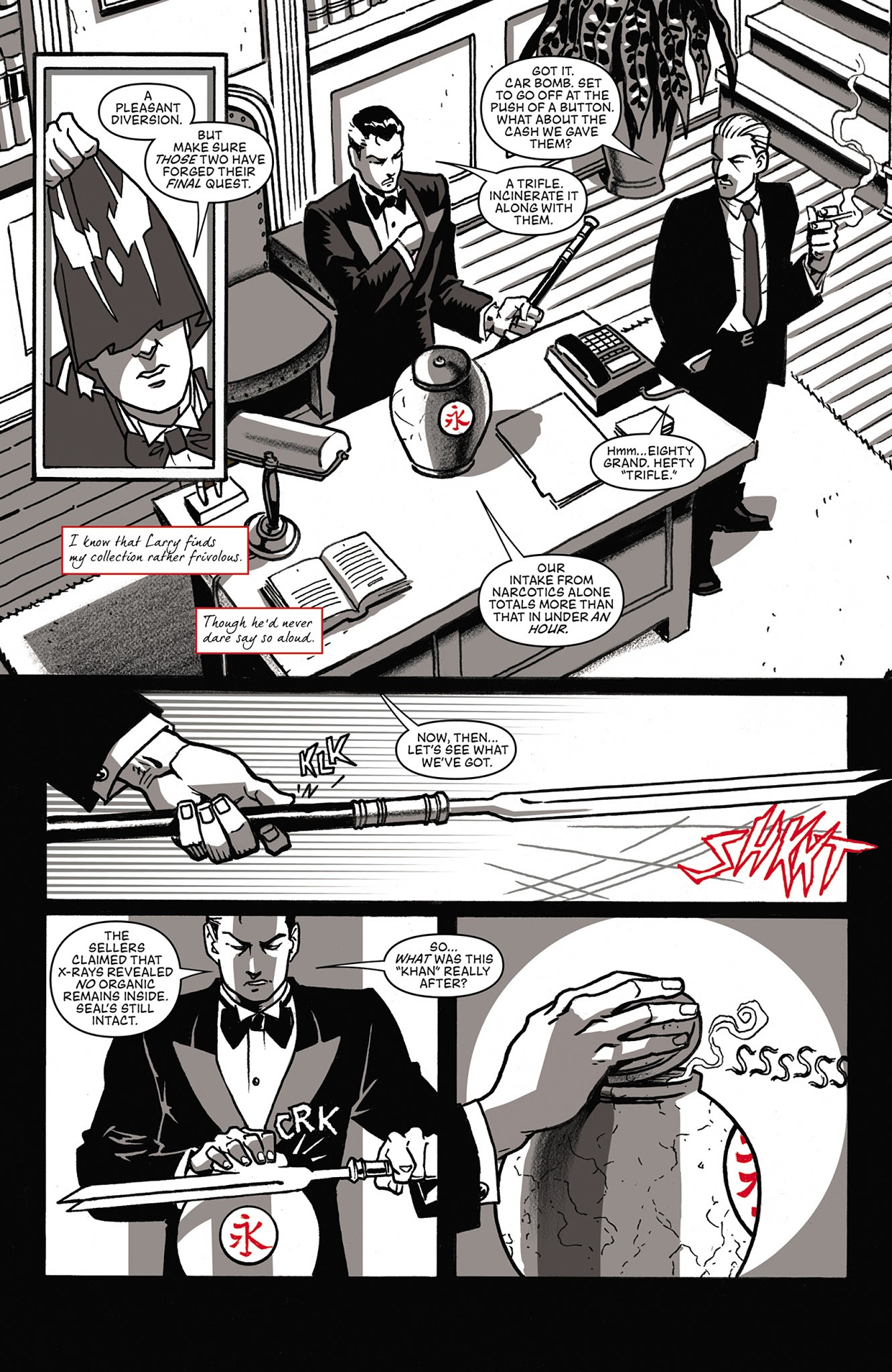 Read online Grendel vs. The Shadow comic -  Issue #1 - 7