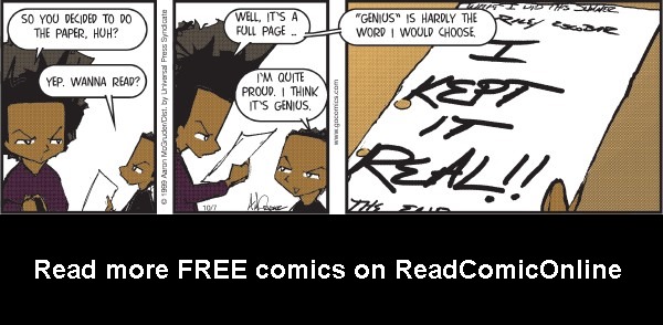 Read online The Boondocks Collection comic -  Issue # Year 2006 (Colored Reruns) - 195