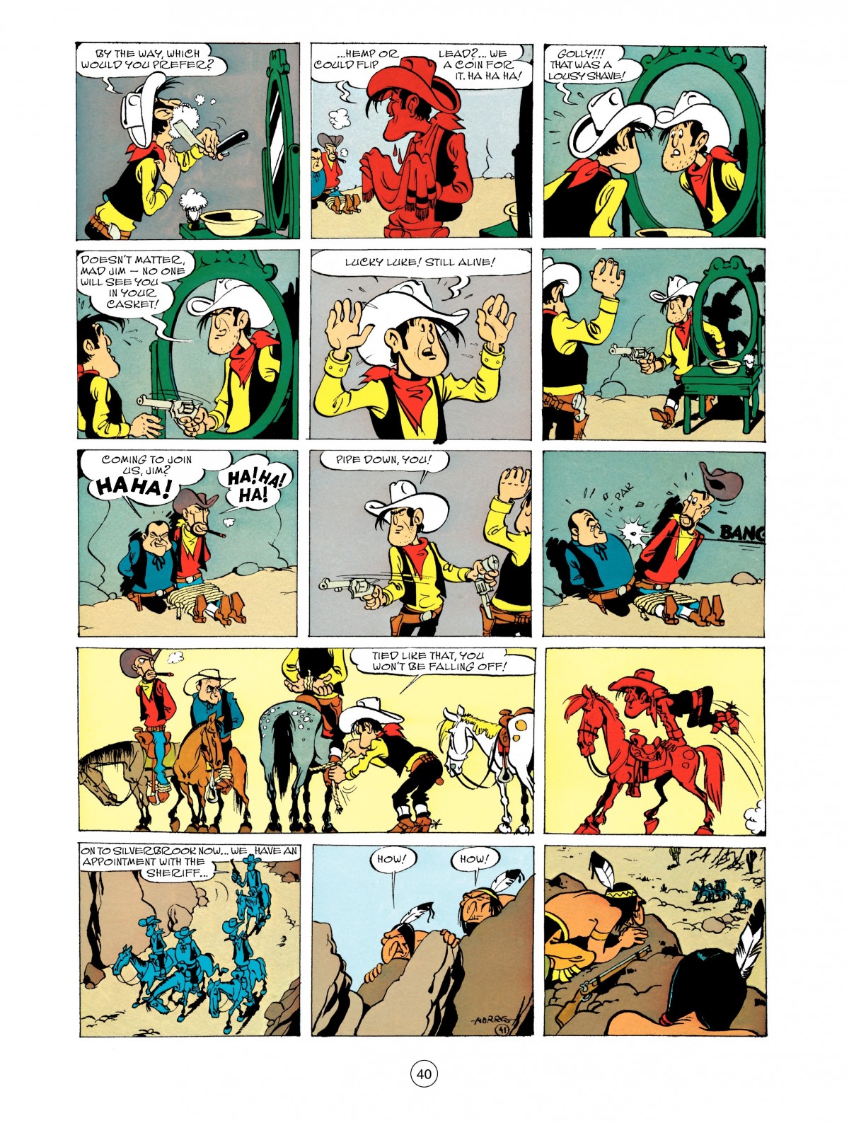 Read online A Lucky Luke Adventure comic -  Issue #48 - 40