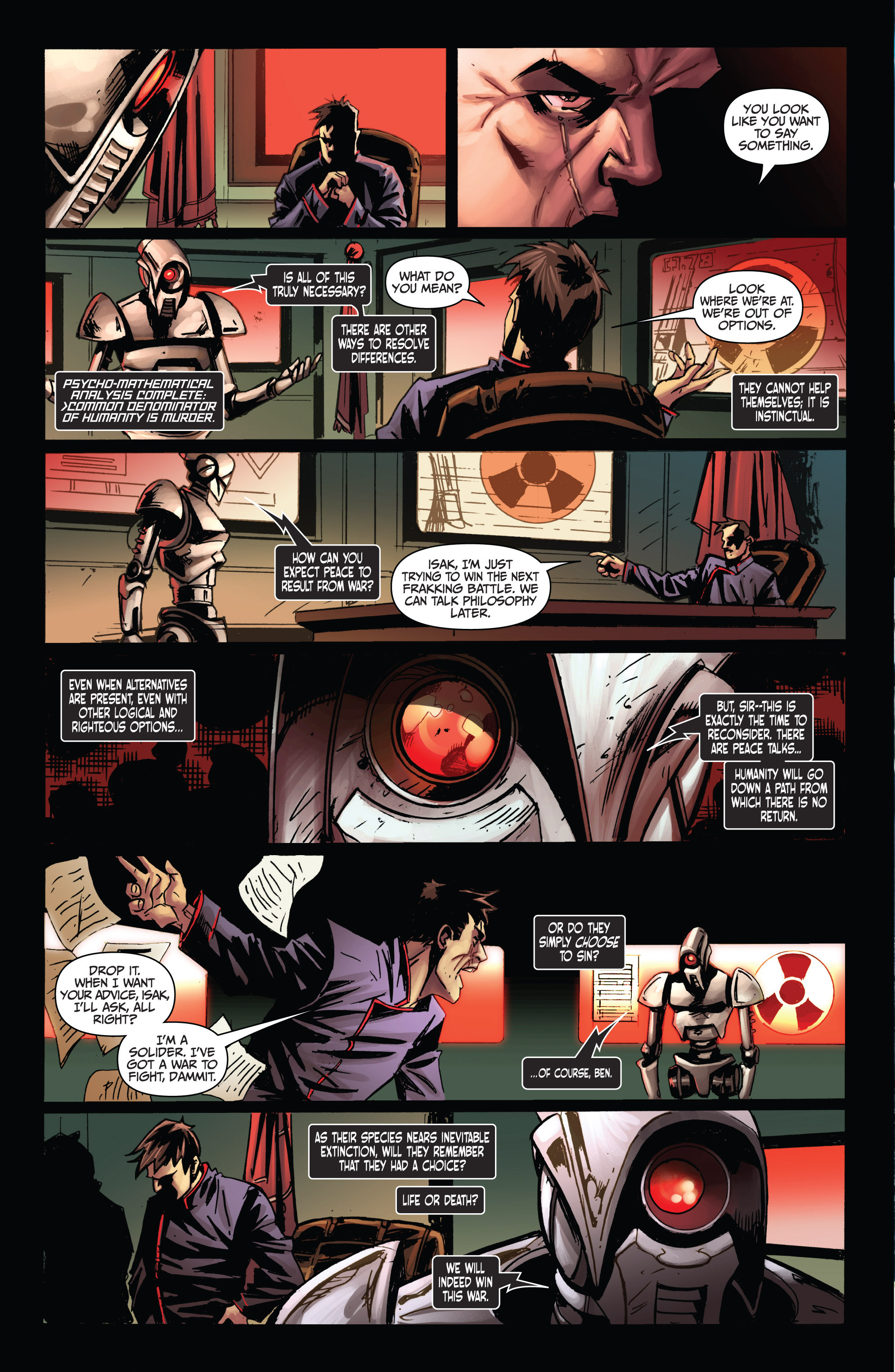 Read online Battlestar Galactica: Cylon War comic -  Issue #3 - 7