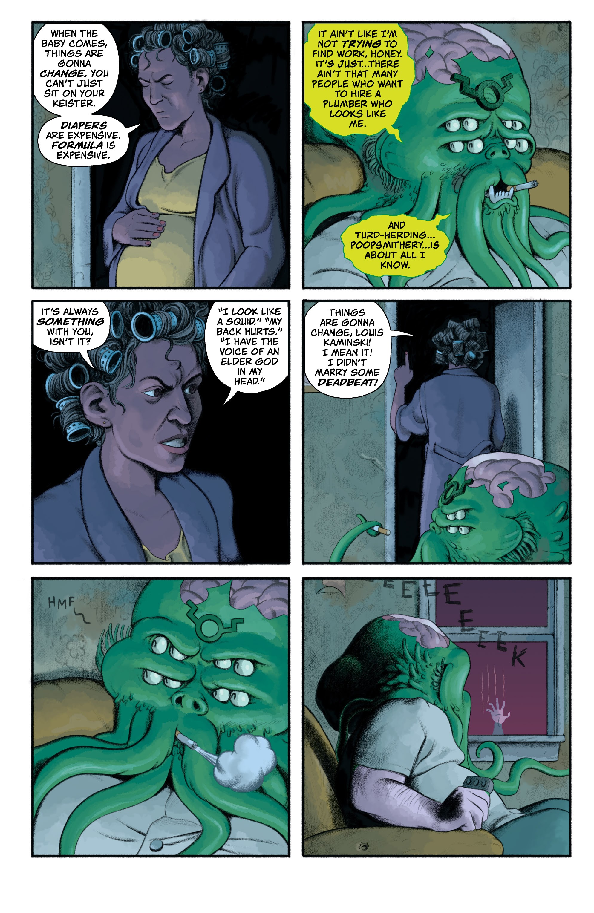 Read online Black Hammer: Visions comic -  Issue #6 - 7