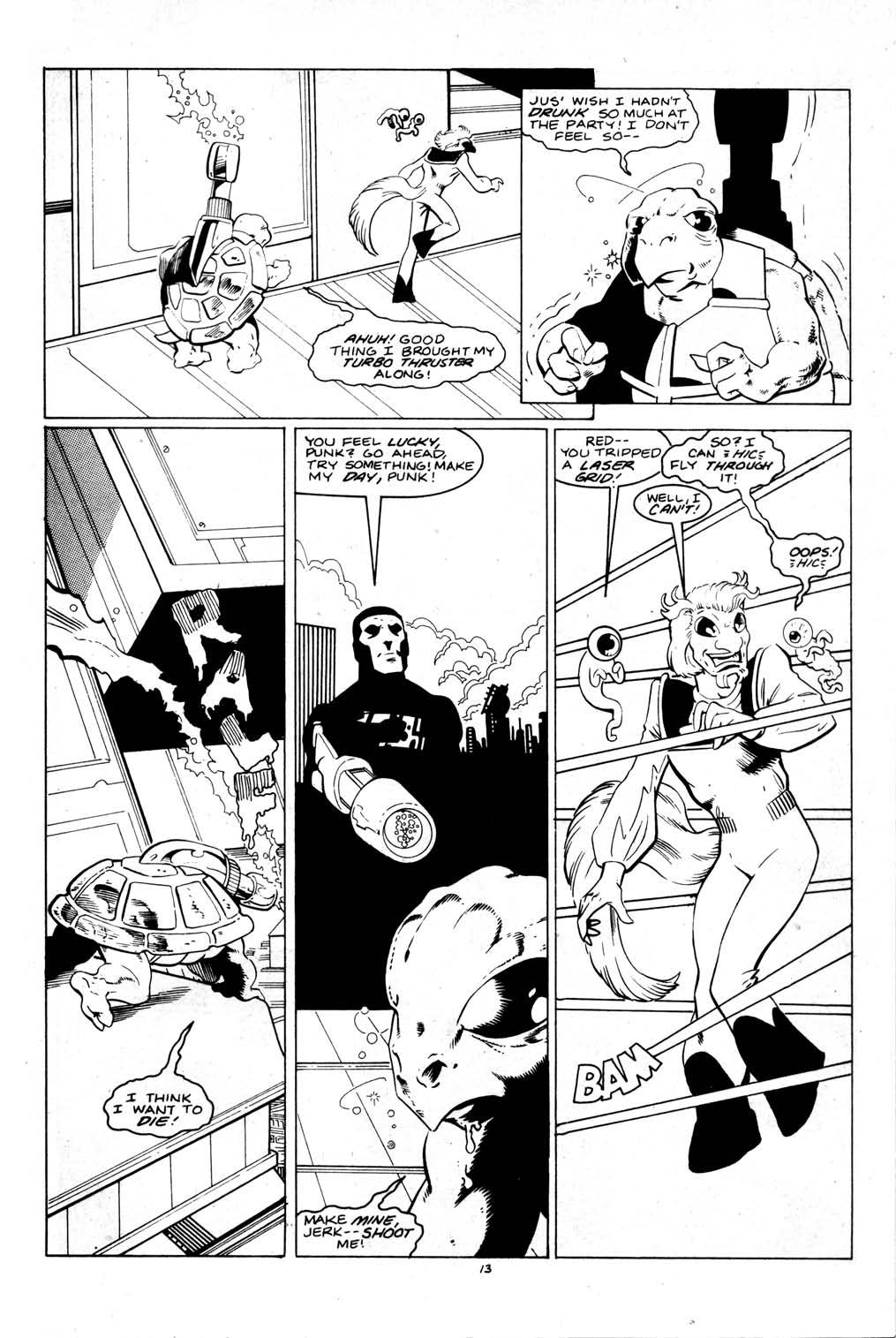 Read online Aristocratic Xtraterrestrial Time-Traveling Thieves comic -  Issue #12 - 15