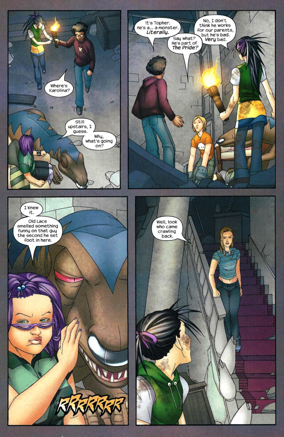 Read online Runaways (2003) comic -  Issue #10 - 12