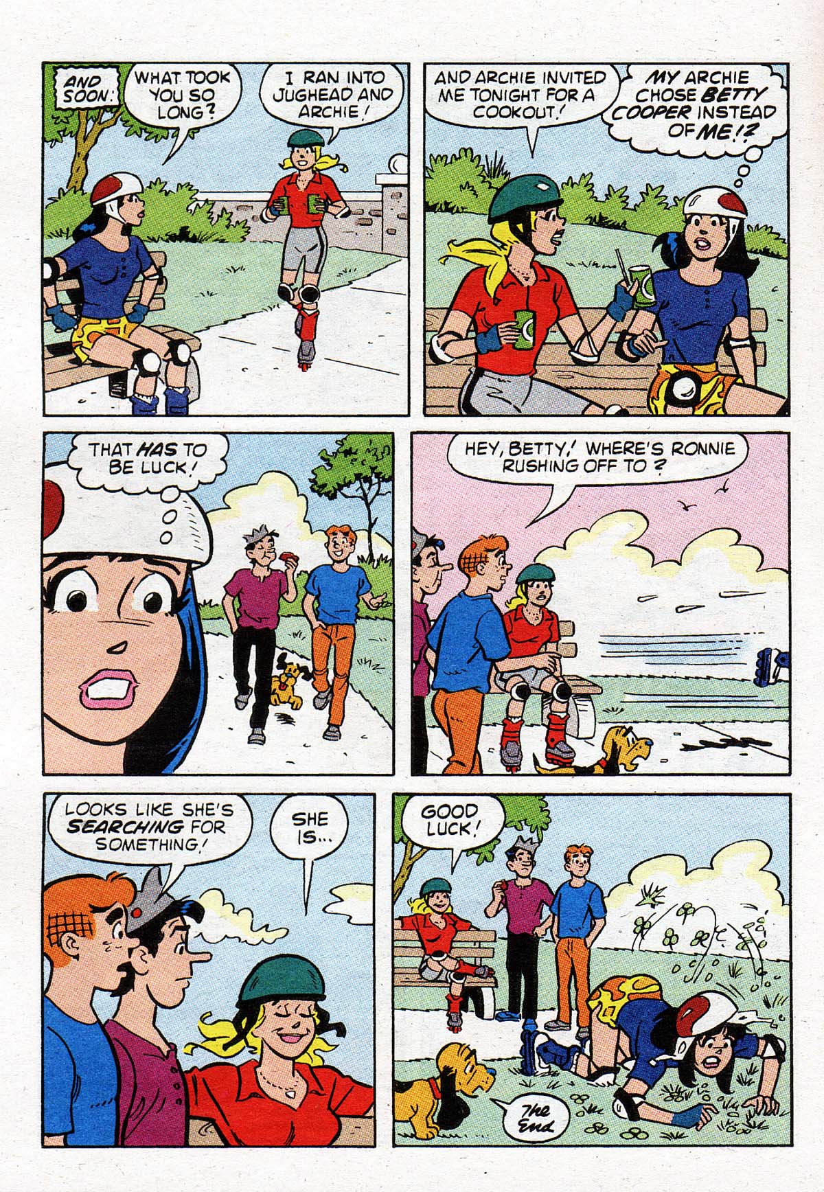 Read online Betty and Veronica Digest Magazine comic -  Issue #136 - 56