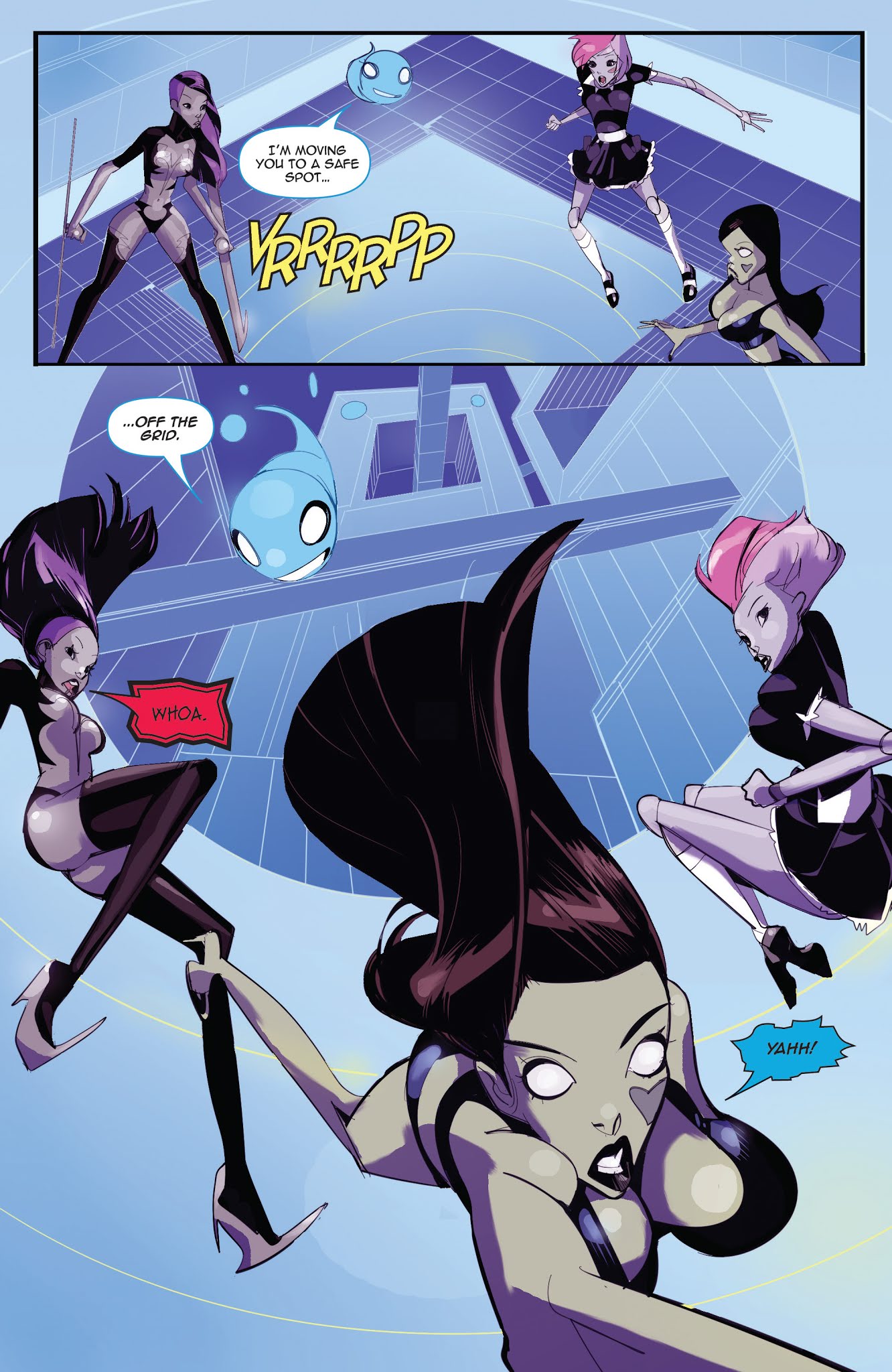 Read online Danger Doll Squad: Galactic Gladiators comic -  Issue #0 - 22