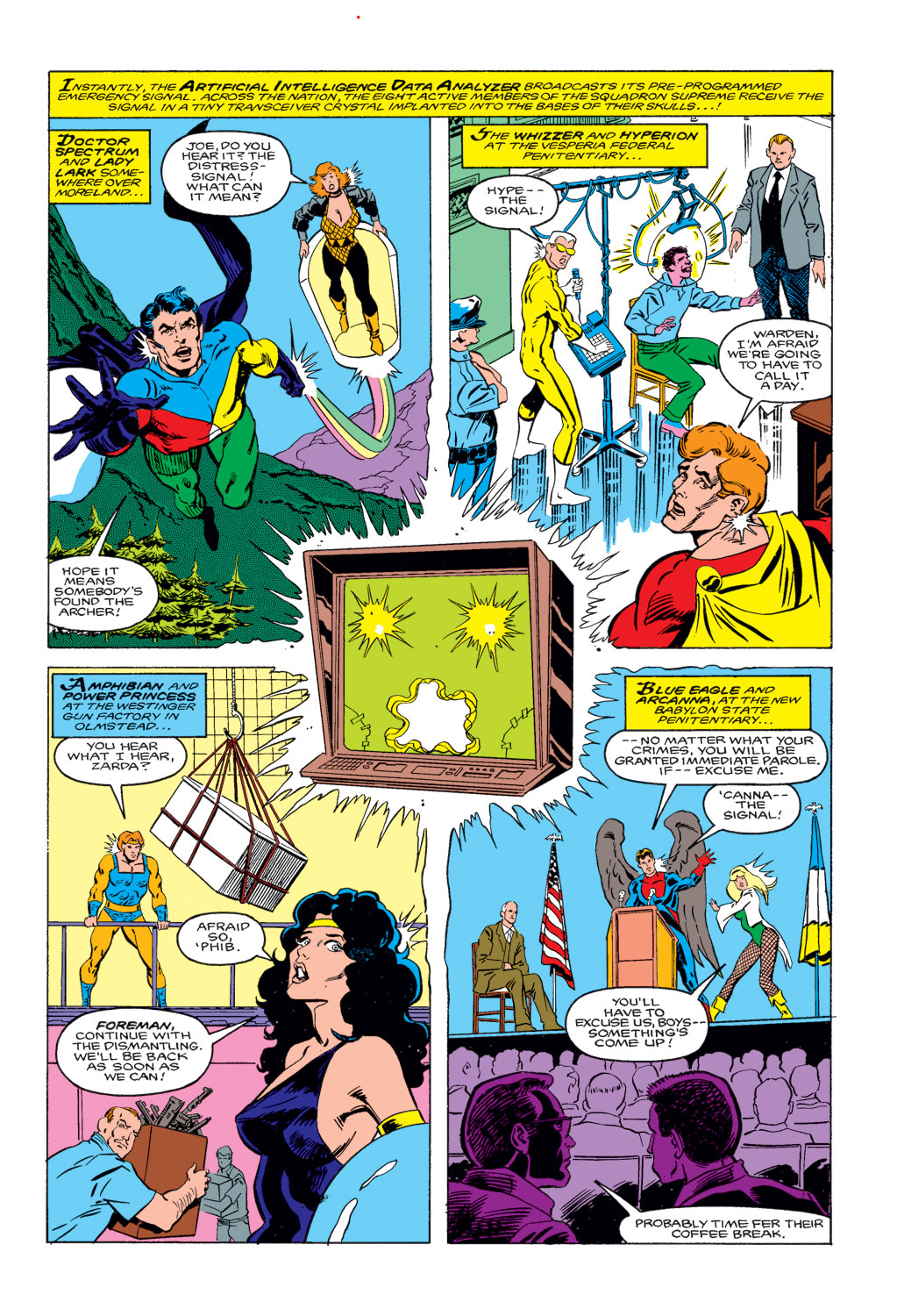 Read online Squadron Supreme (1985) comic -  Issue #5 - 13