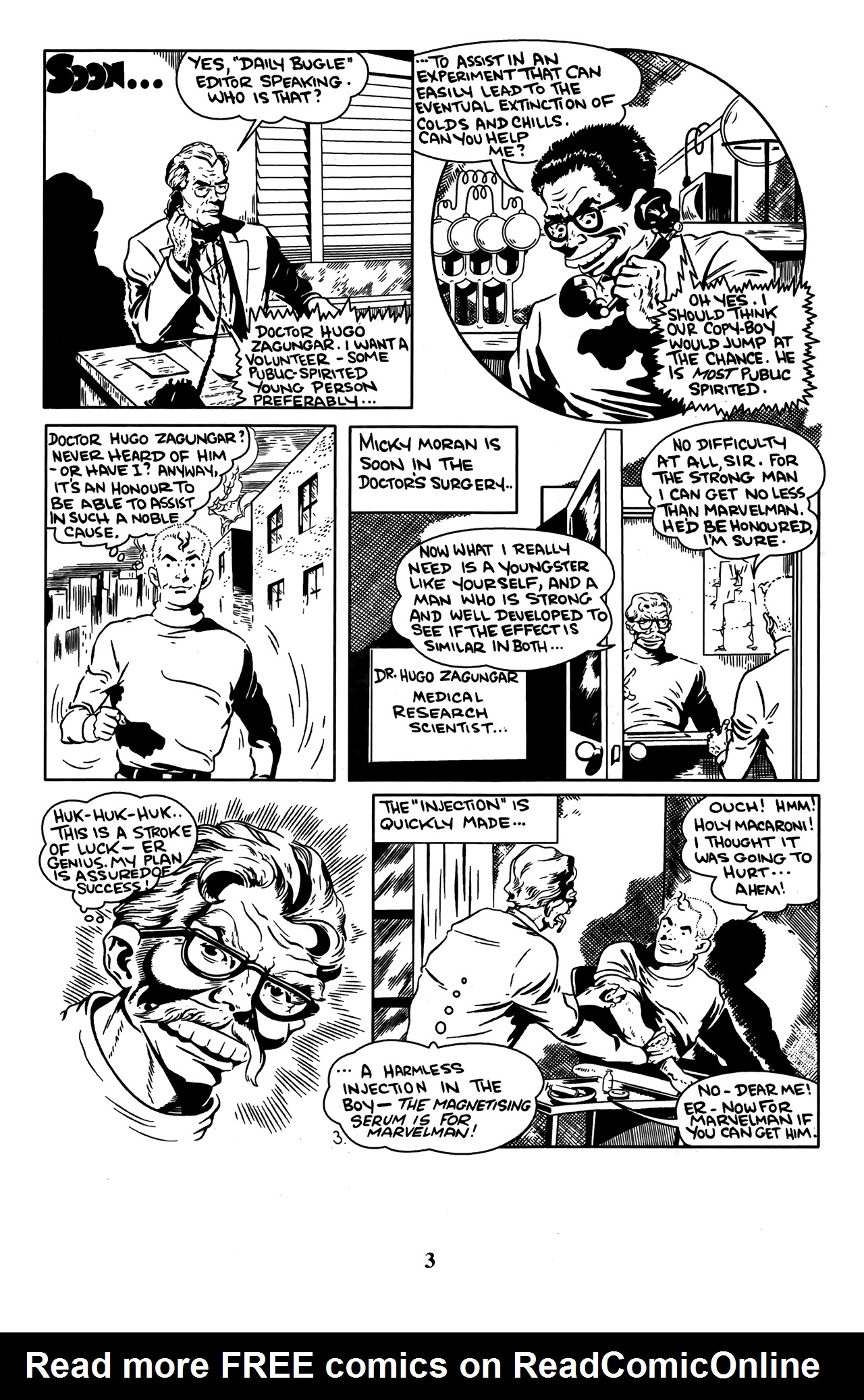 Read online Marvelman Family's Finest comic -  Issue #4 - 6