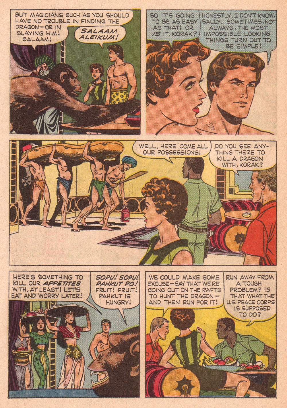 Read online Korak, Son of Tarzan (1964) comic -  Issue #8 - 14
